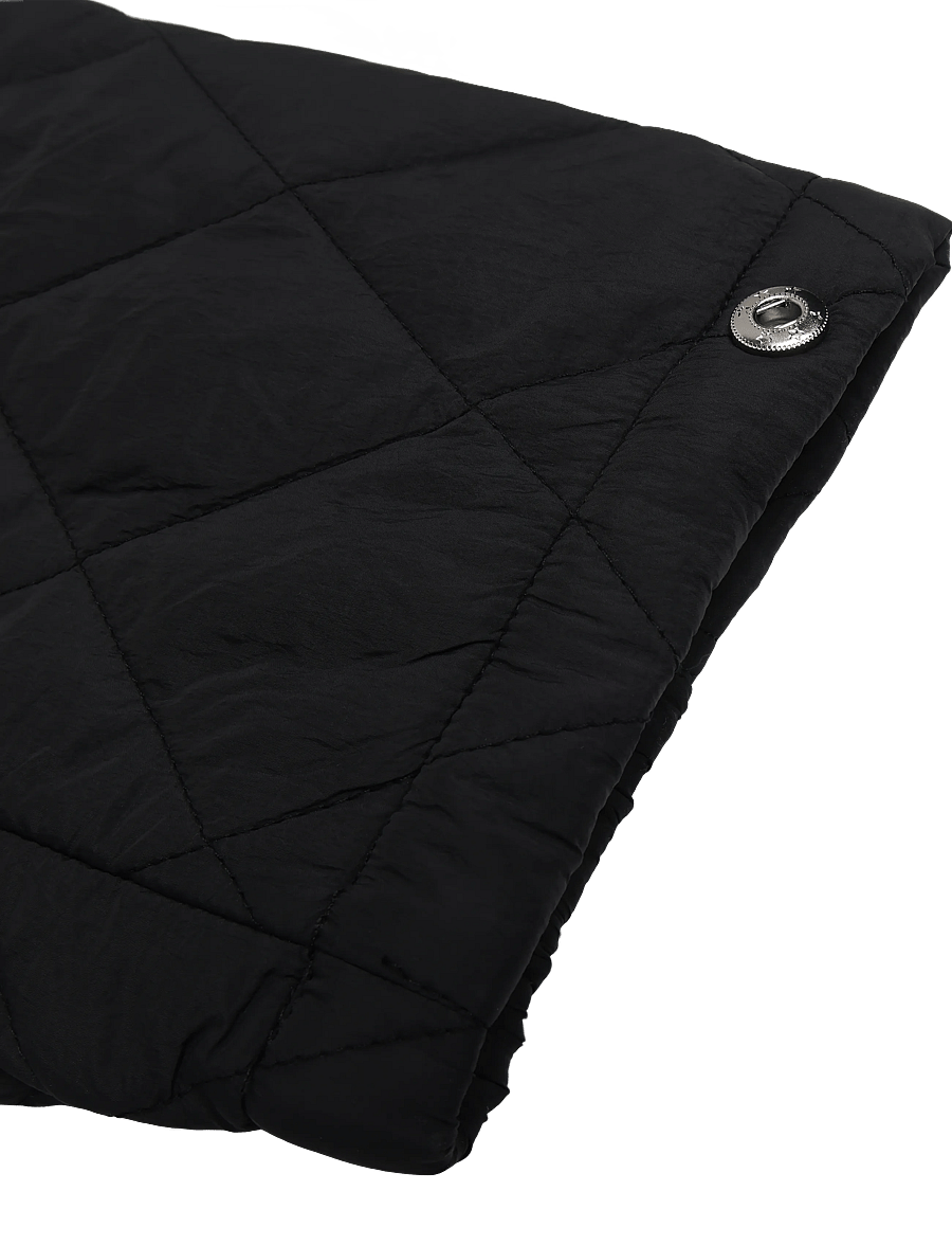 Woodbird - WBWayne Quilt Jacket - höstjackor - black - 3