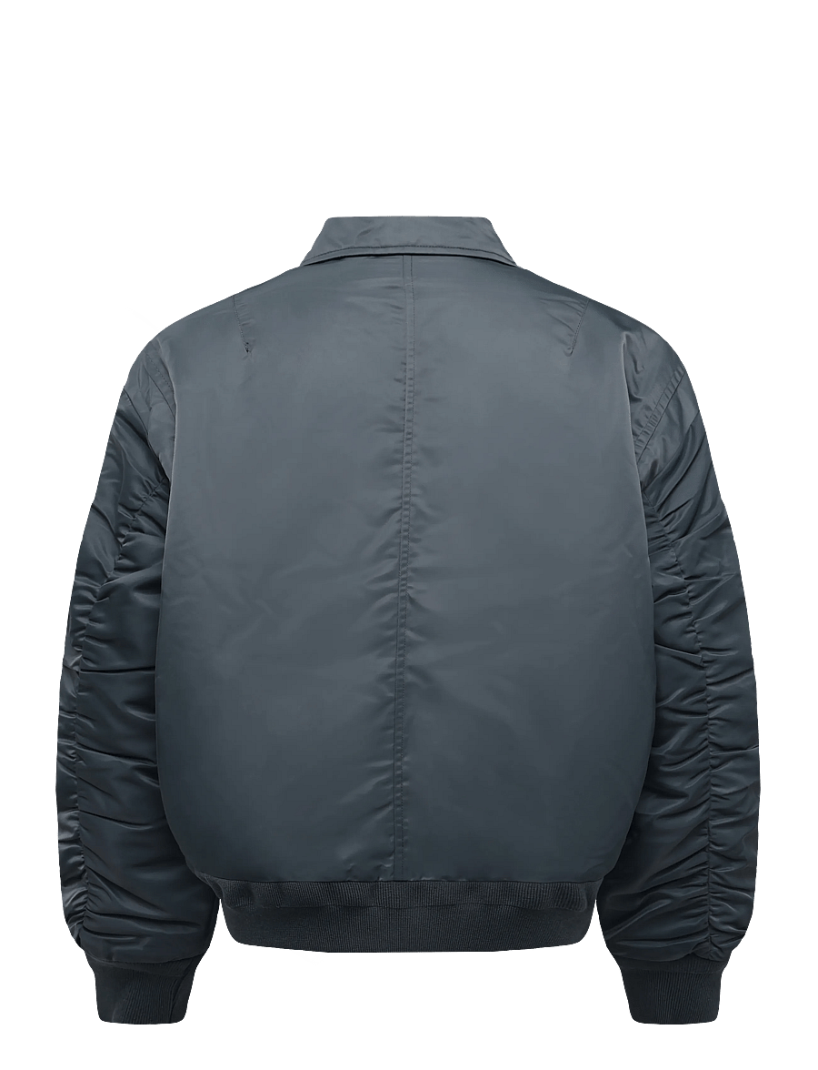 Woodbird - WBOsamu Bomber Jacket - herbstjacken - antra grey - 1