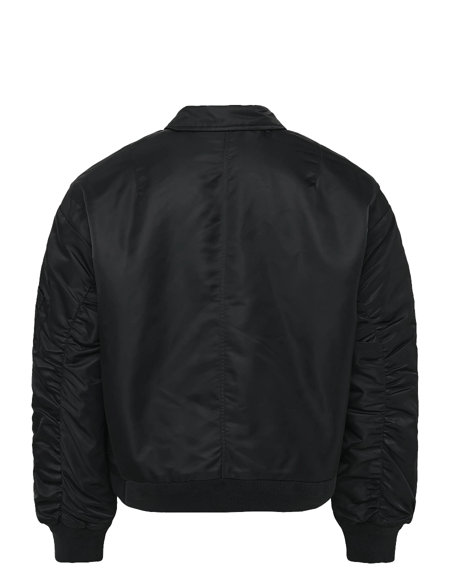 Woodbird - WBOsamu Bomber Jacket - herbstjacken - black - 1