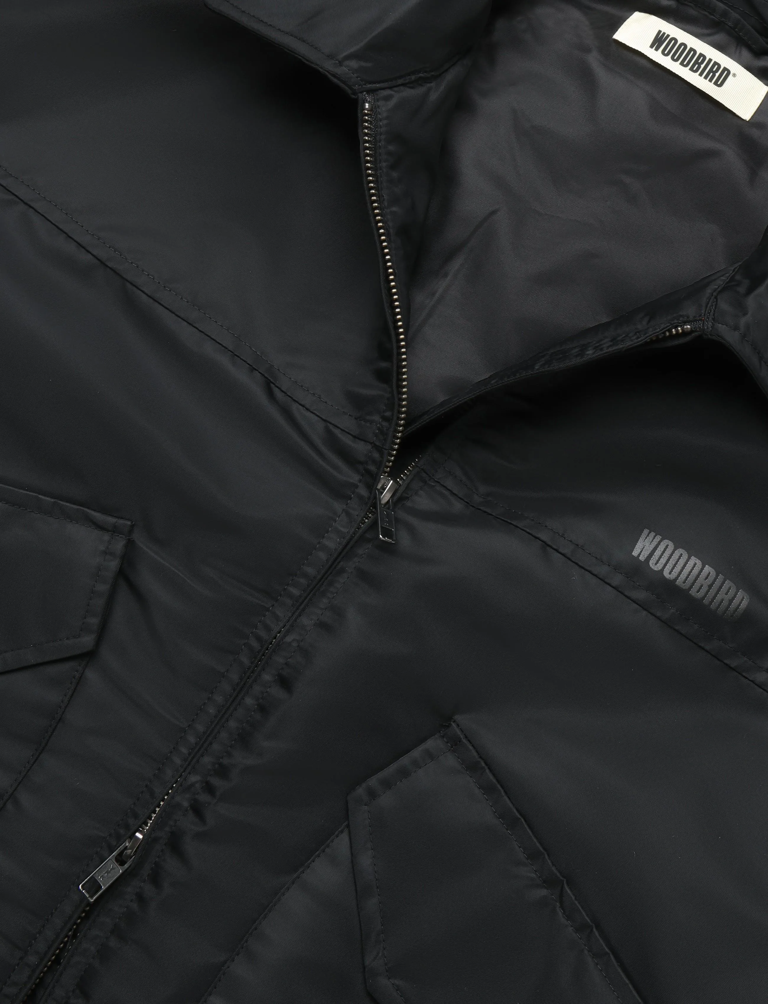 Woodbird - WBOsamu Bomber Jacket - herbstjacken - black - 2