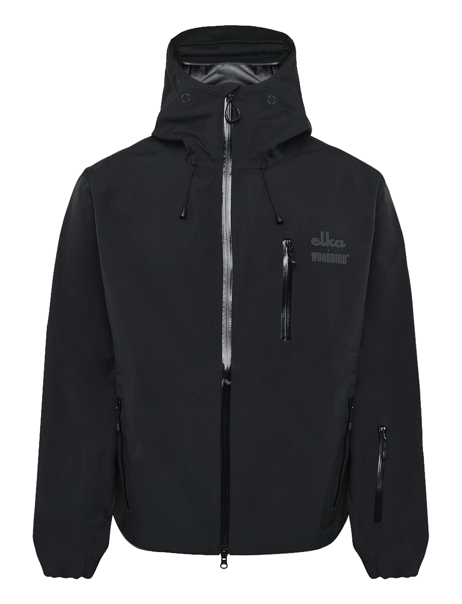 Woodbird - WBDune Shell Jacket - black - 0