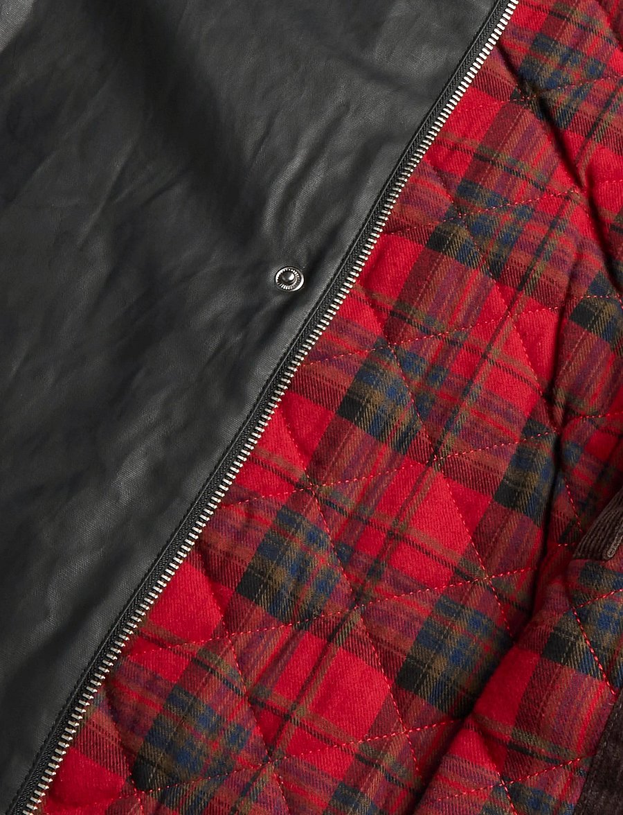 Woodbird - WBPing Waxed Short Jacket - efterårsjakker - black - 4
