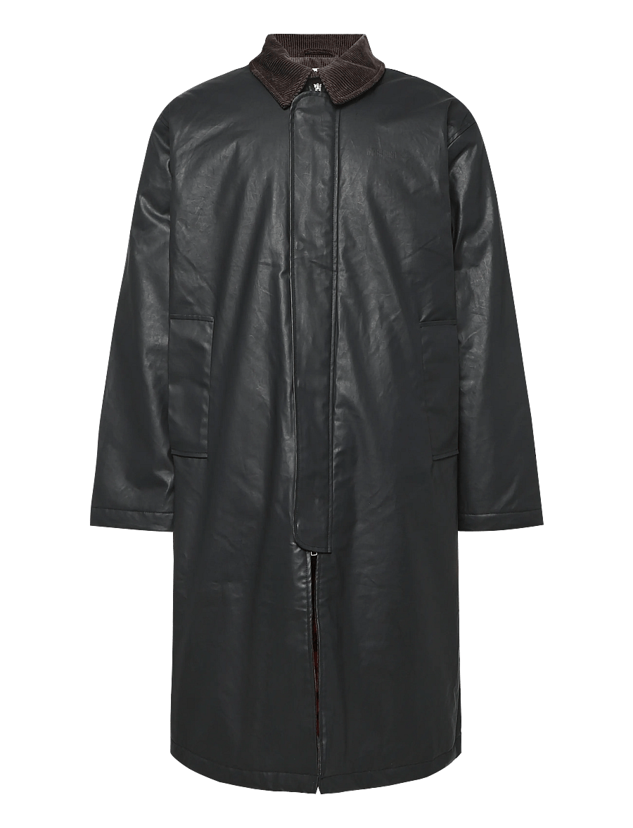 Woodbird - WBPing Waxed Coat - regenmäntel - black - 0