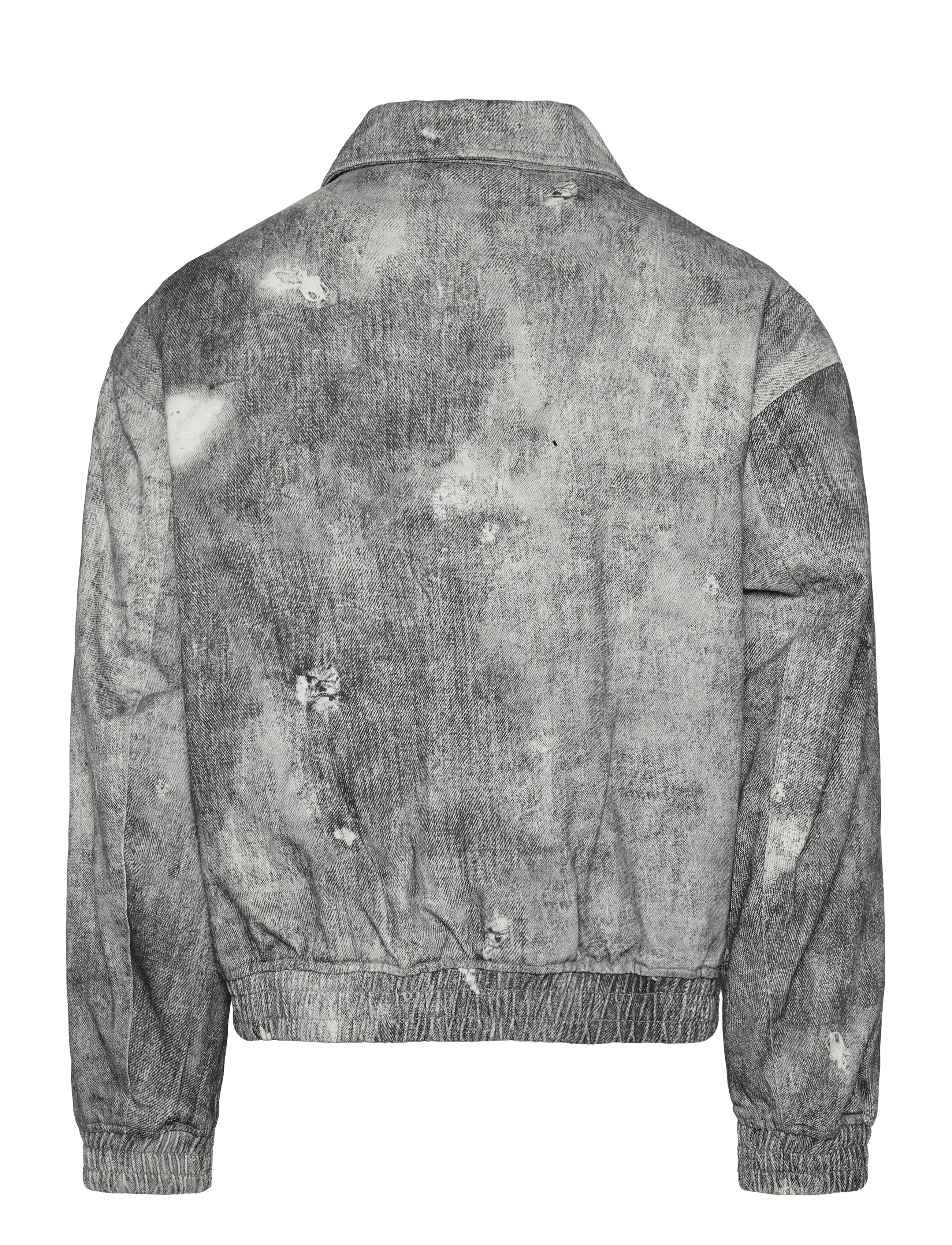 Woodbird - WBBao Printed Jacket - höstjackor - grey-black - 1