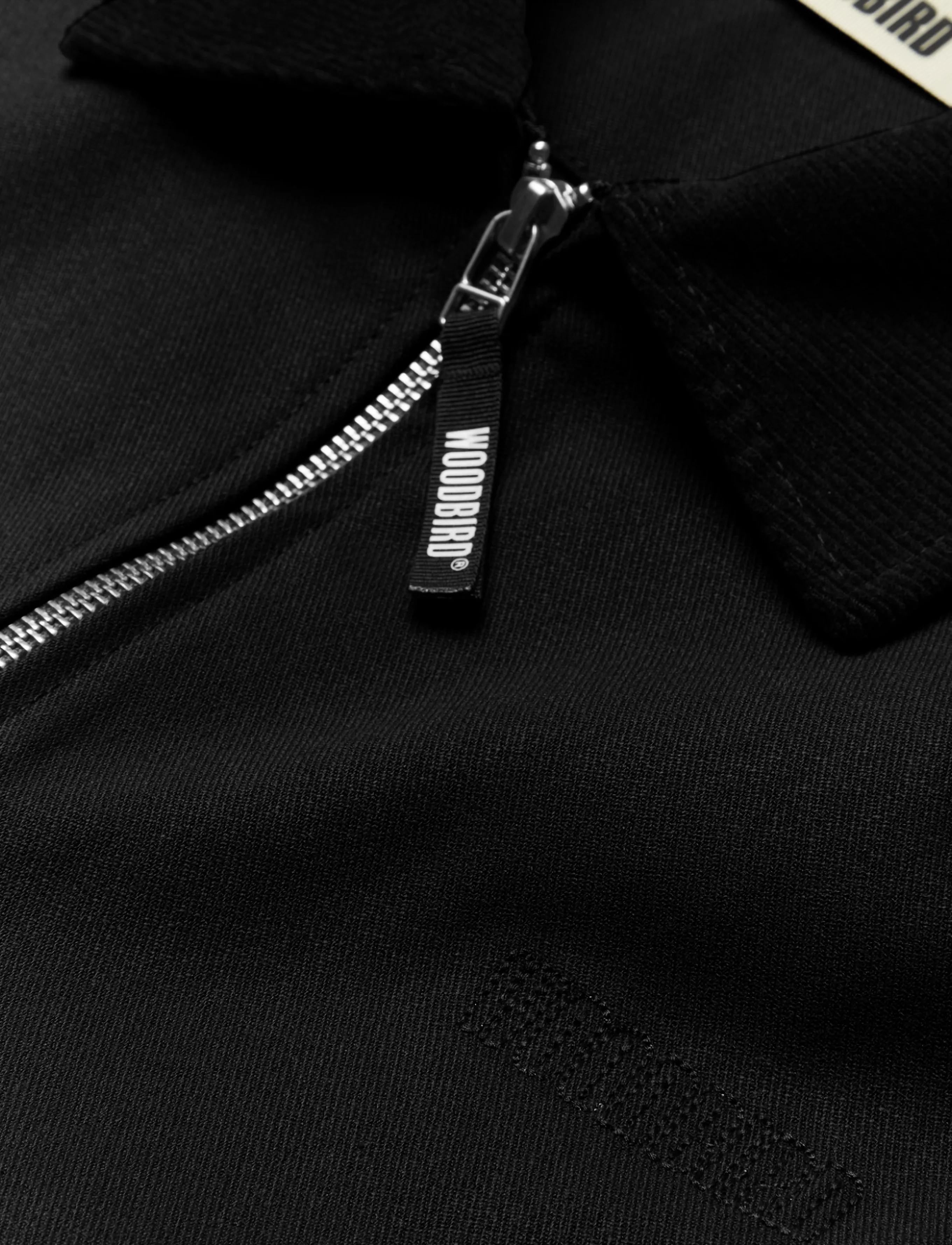 Woodbird - WBPon Nickle Work Jacket - höstjackor - black - 2