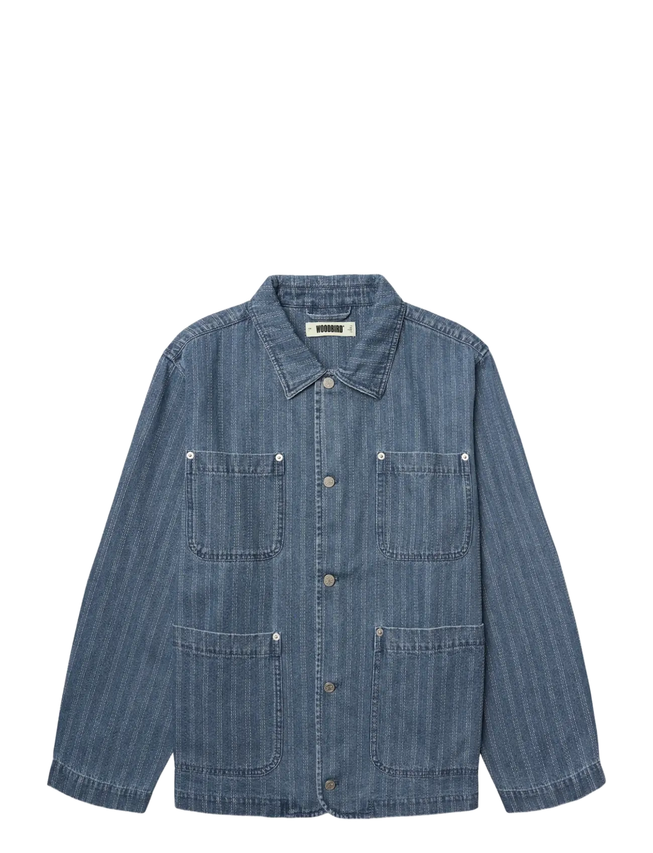 Woodbird - WBBlade Zhou Jacket - mid blue - 1
