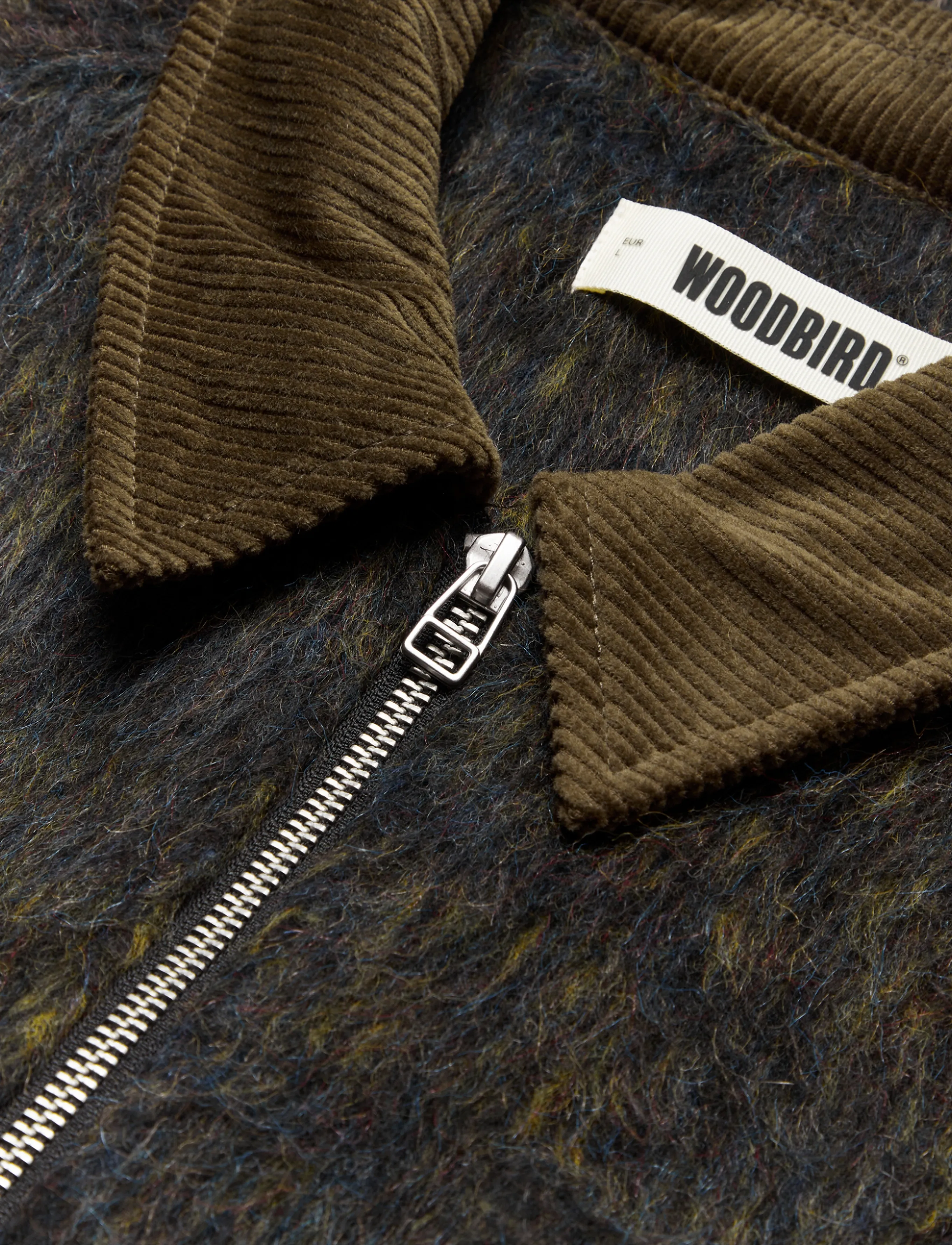 Woodbird - WBBlade Hairy Zip Jacket - joped - dark olive - 5