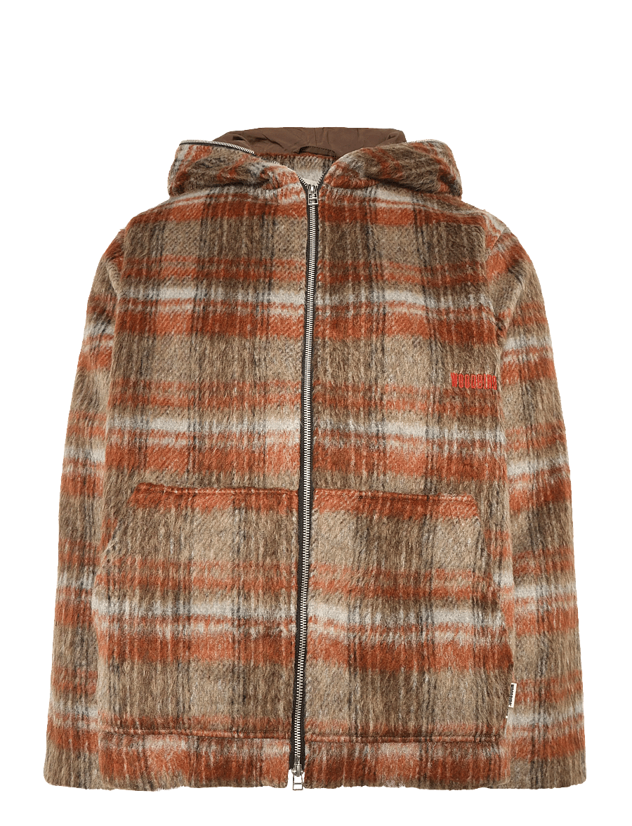 Woodbird - WBSheng Zip Hoodie Jacket - jackor - burnt red-sand - 0