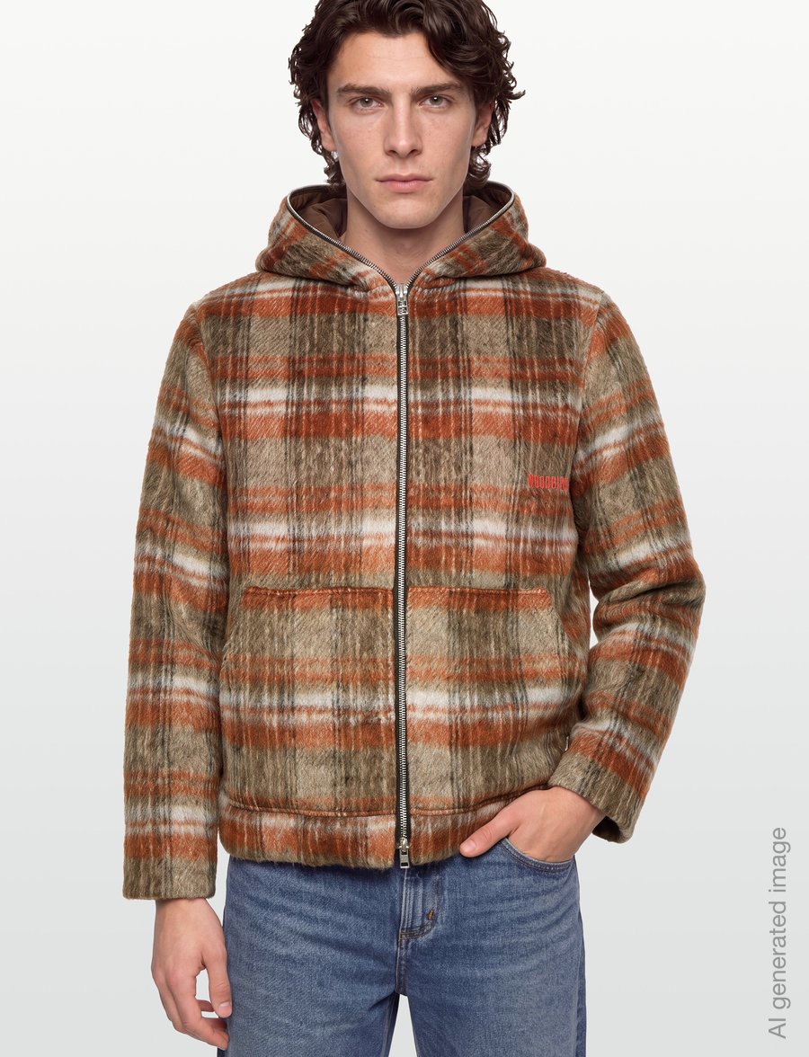 Woodbird - WBSheng Zip Hoodie Jacket - jackets - burnt red-sand - 3