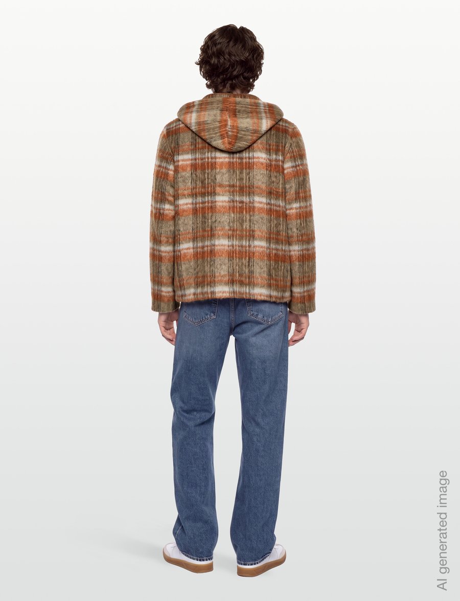 Woodbird - WBSheng Zip Hoodie Jacket - jackets - burnt red-sand - 4