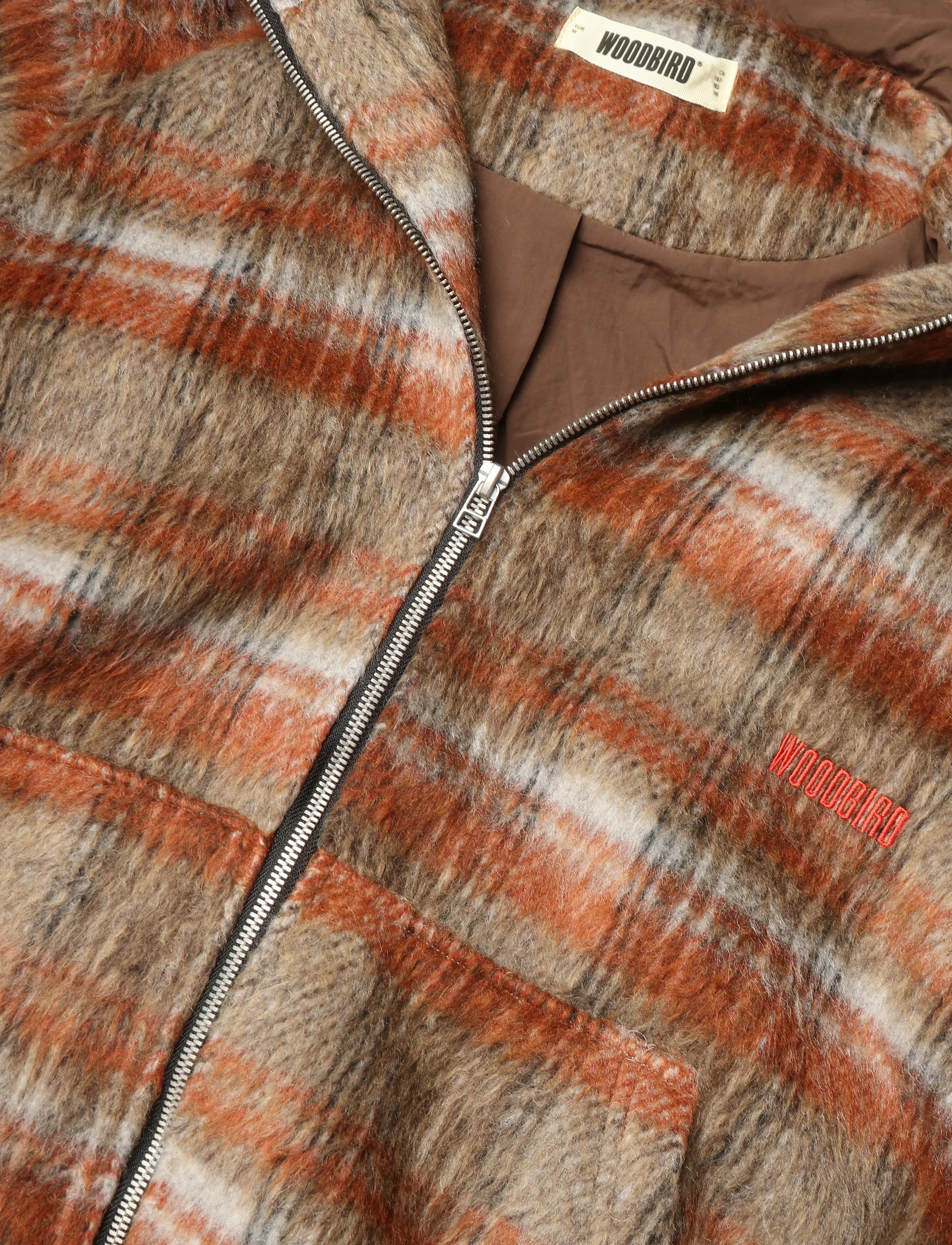 Woodbird - WBSheng Zip Hoodie Jacket - jackor - burnt red-sand - 2