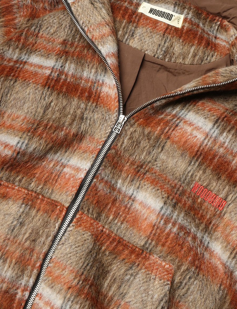 Woodbird - WBSheng Zip Hoodie Jacket - jackor - burnt red-sand - 2