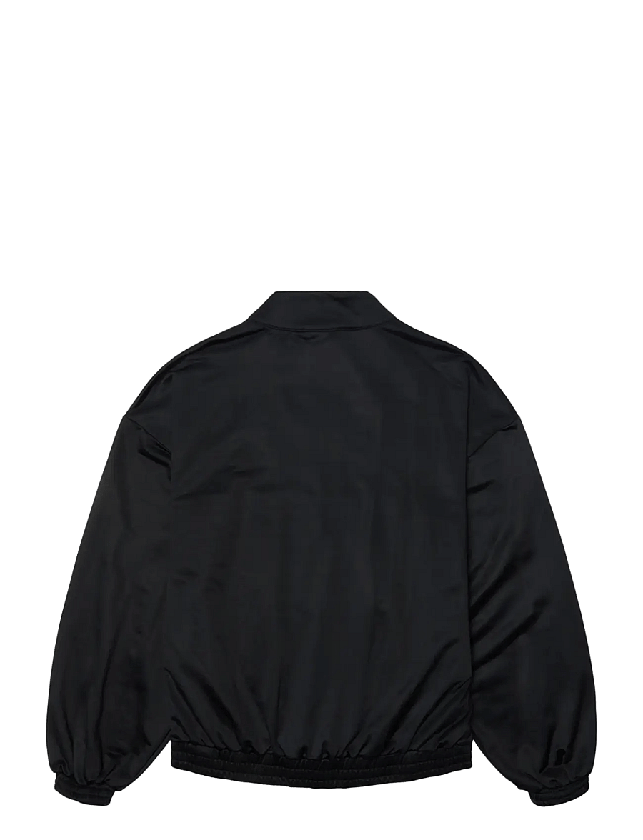 Woodbird - WBChang Solid Track Jacket - höstjackor - black - 2