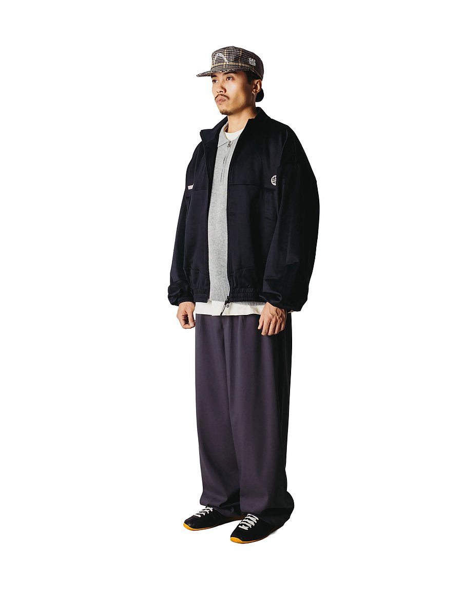 Woodbird - WBChang Solid Track Jacket - höstjackor - black - 3
