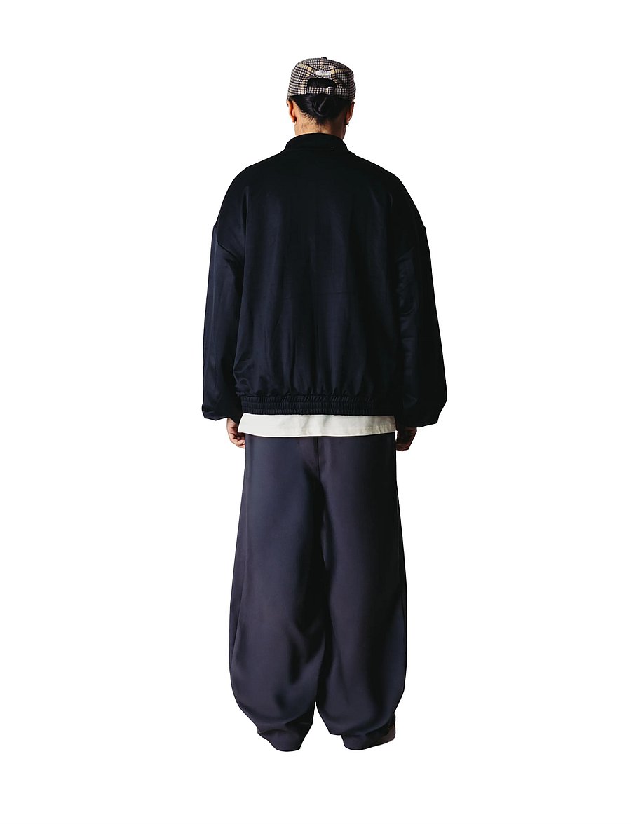 Woodbird - WBChang Solid Track Jacket - höstjackor - black - 4