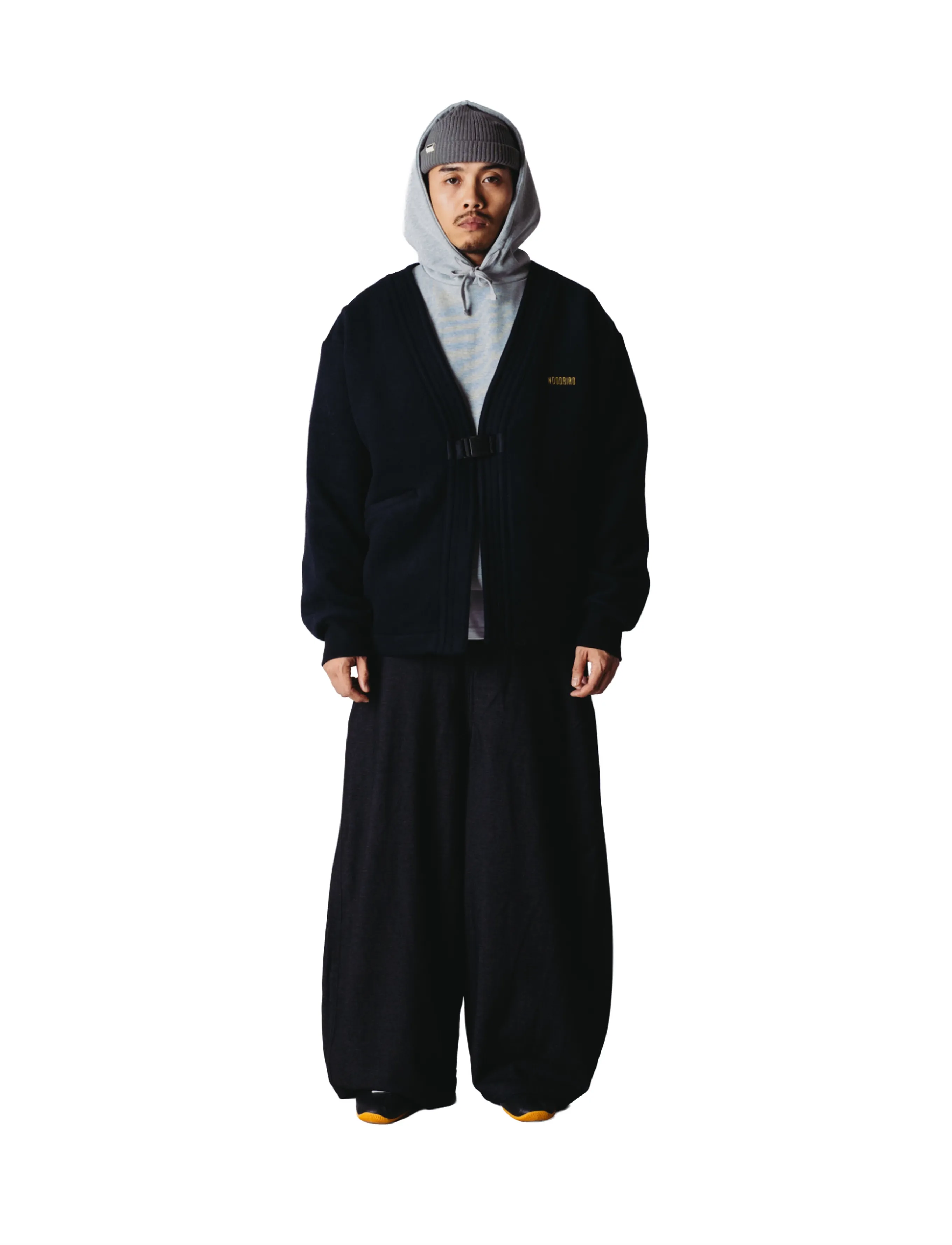 Woodbird WBWuang Kimono - Kleidung - DARK NAVY / navy