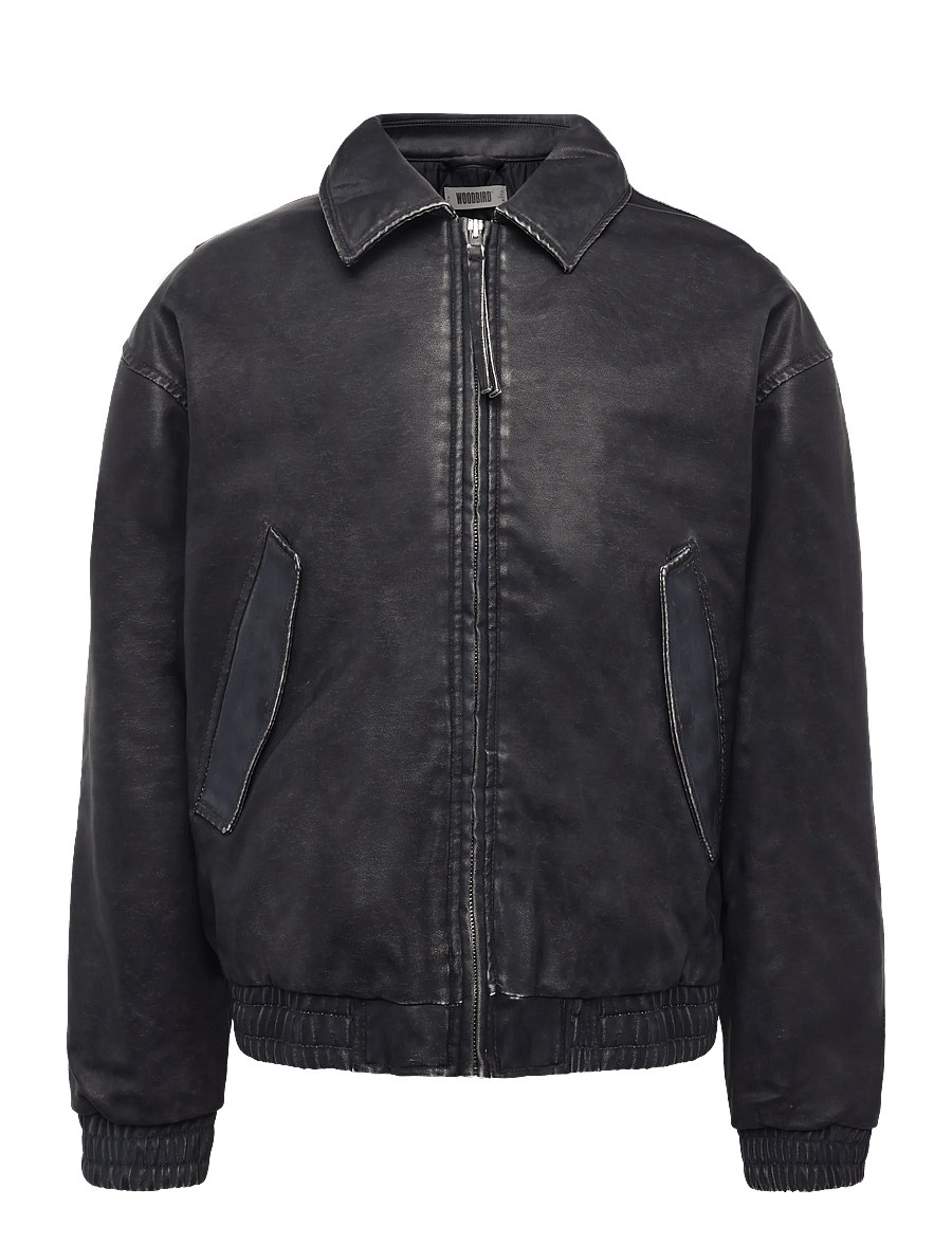 Woodbird - WBBao Washed Jacket - herbstjacken - washed black - 0
