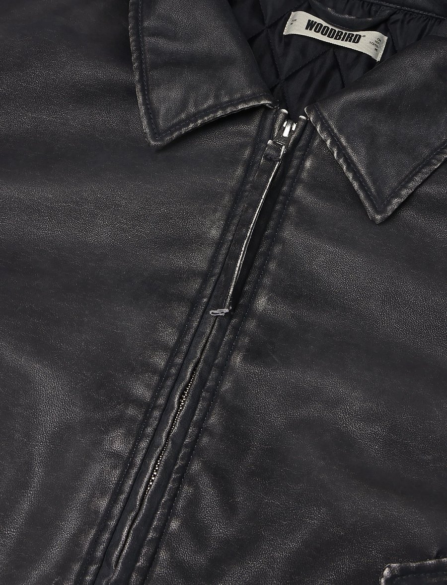 Woodbird - WBBao Washed Jacket - herbstjacken - washed black - 2