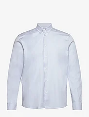 Woodbird - Trime L/S Shirt - basic shirts - light blue - 0