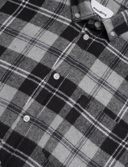Woodbird - Fling Check Shirt - checkered shirts - grey-black - 3