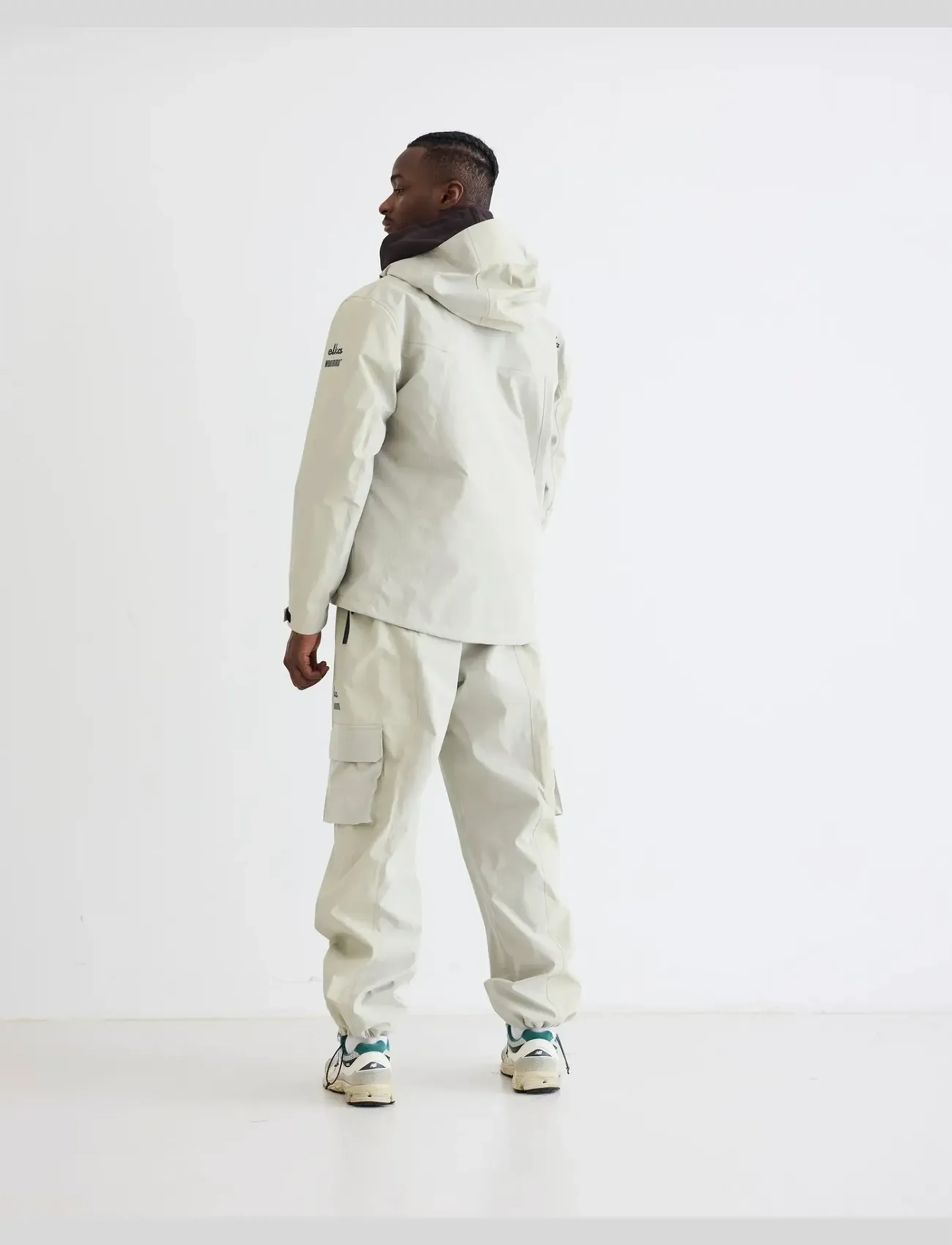 Woodbird - WBMizo Elka Shell Jacket - forårsjakker - stone - 5