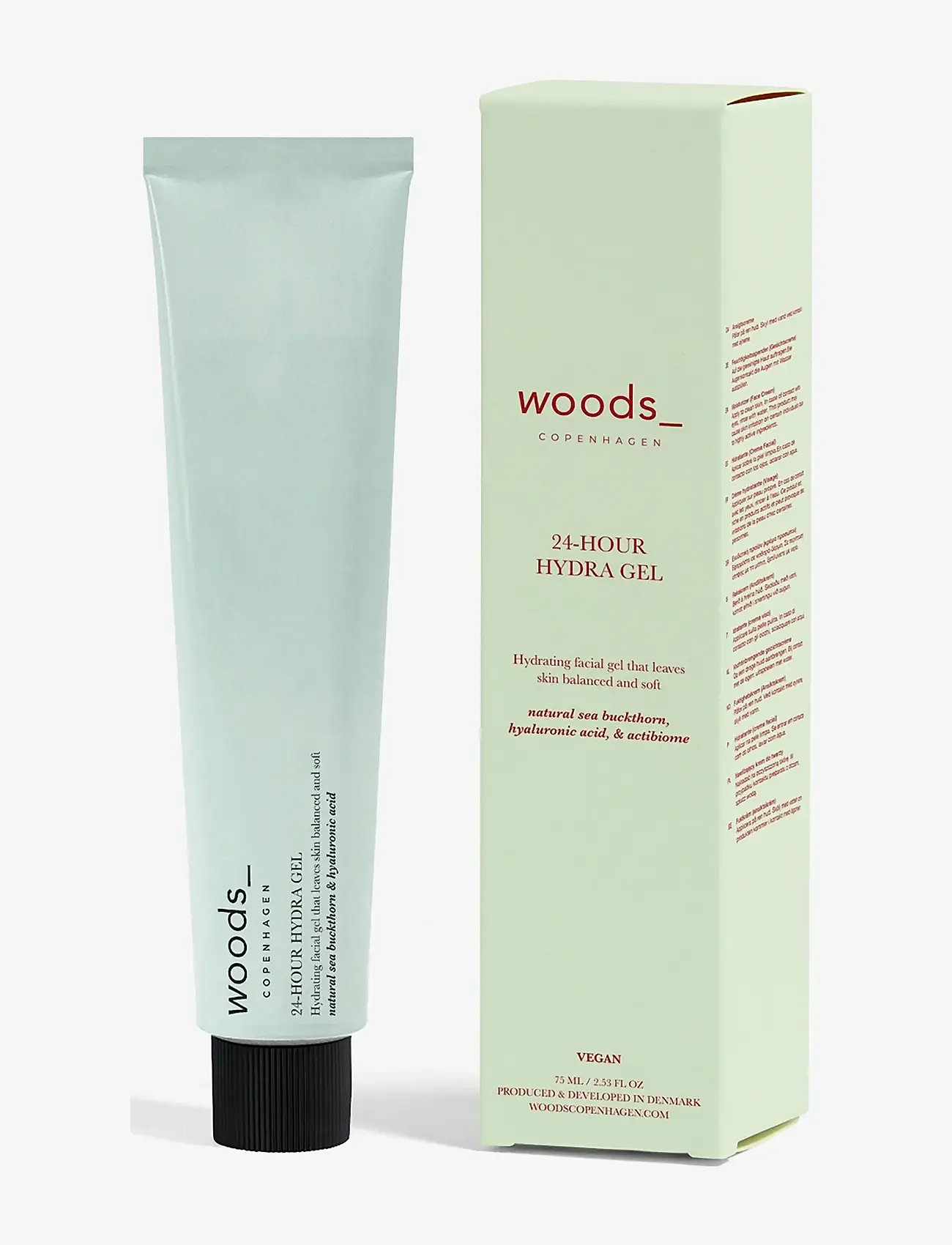 woods_ copenhagen - 24-Hour Hydra Gel - fuktkrämer - 1017 - clear - 2