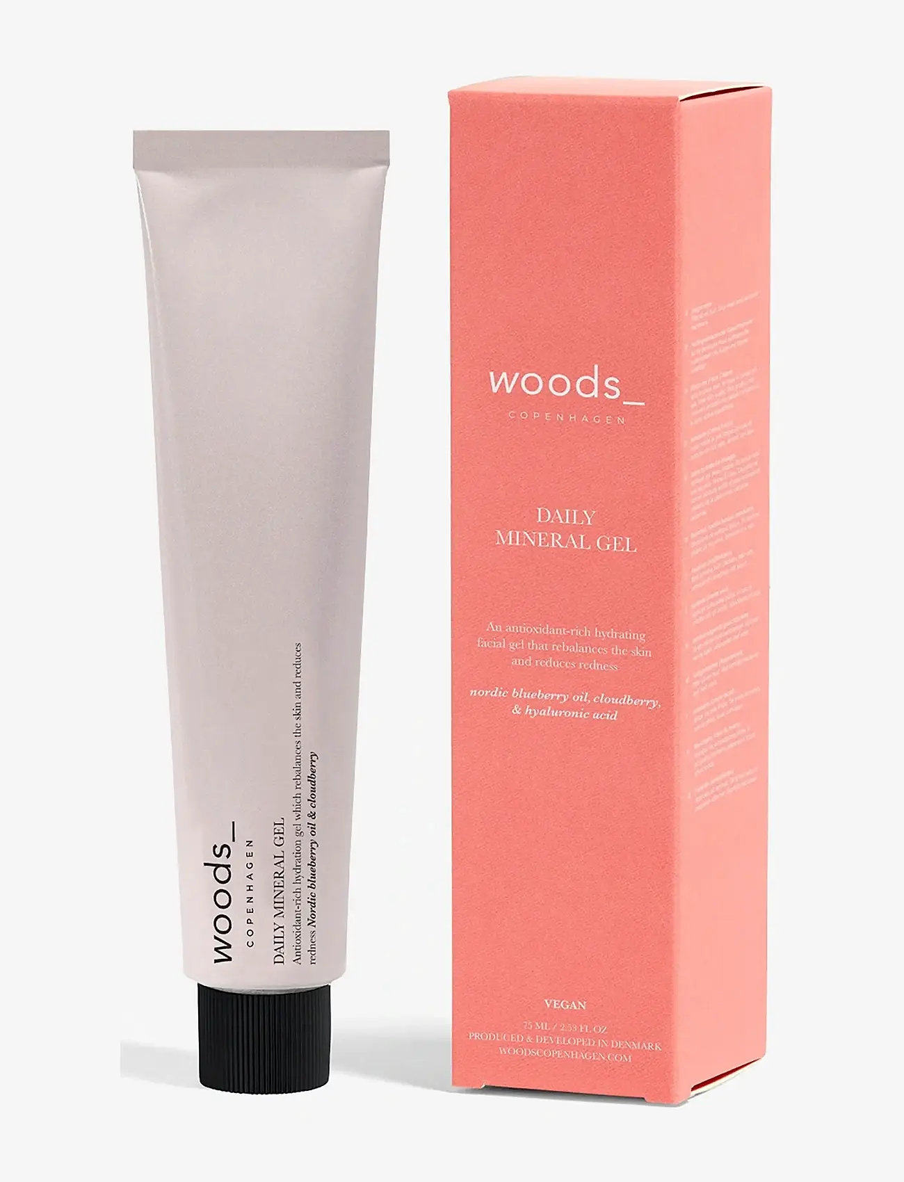 woods_ copenhagen - Daily Mineral Gel - päivävoiteet - 1017 - clear - 2