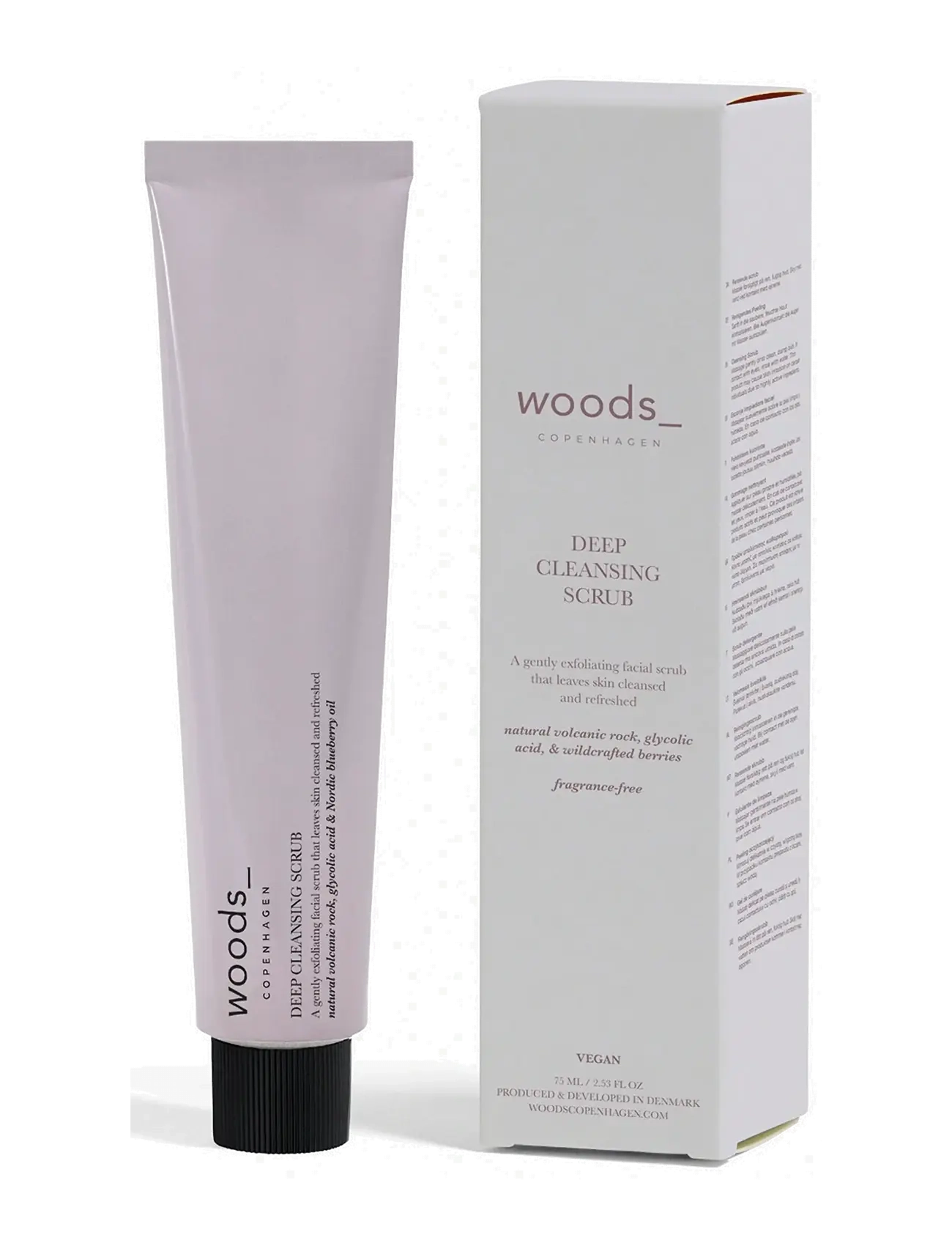 woods_ copenhagen - Deep Cleansing Scrub - ansigtsrens - 1017 - clear - 2