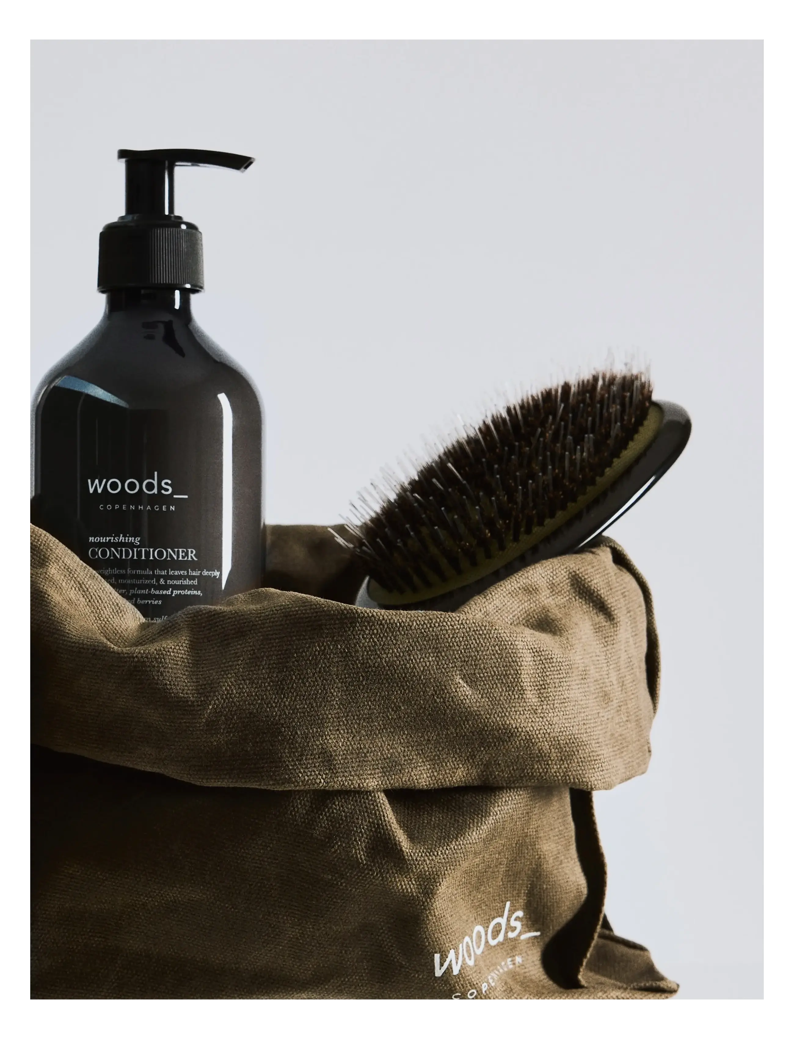 woods_ copenhagen - Detangling Brush - laveste priser - 1017 - clear - 4