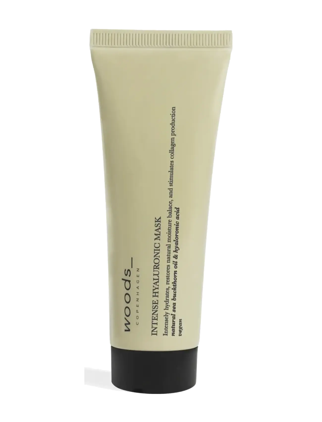 woods_ copenhagen Intense Hyaluronic Mask, Fugtighedsmaske, Sort, Str: 30 ML