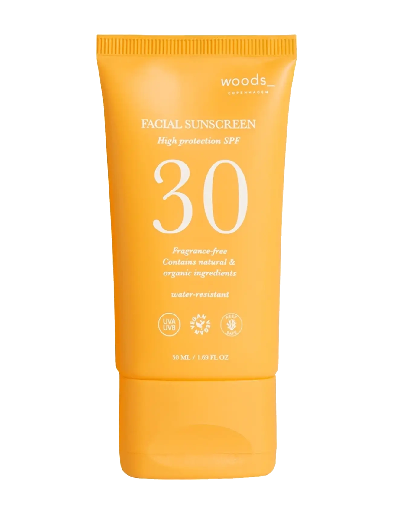 woods_ copenhagen Facial Sunscreen Spf30, Ansigt, Nude, Str: 50 ML