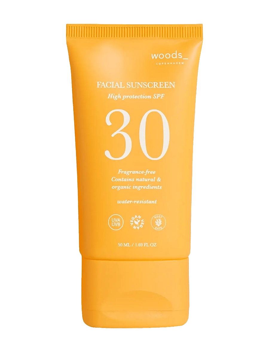 woods_ copenhagen - Facial Sunscreen SPF30 - för ansiktet - 1017 - clear - 1