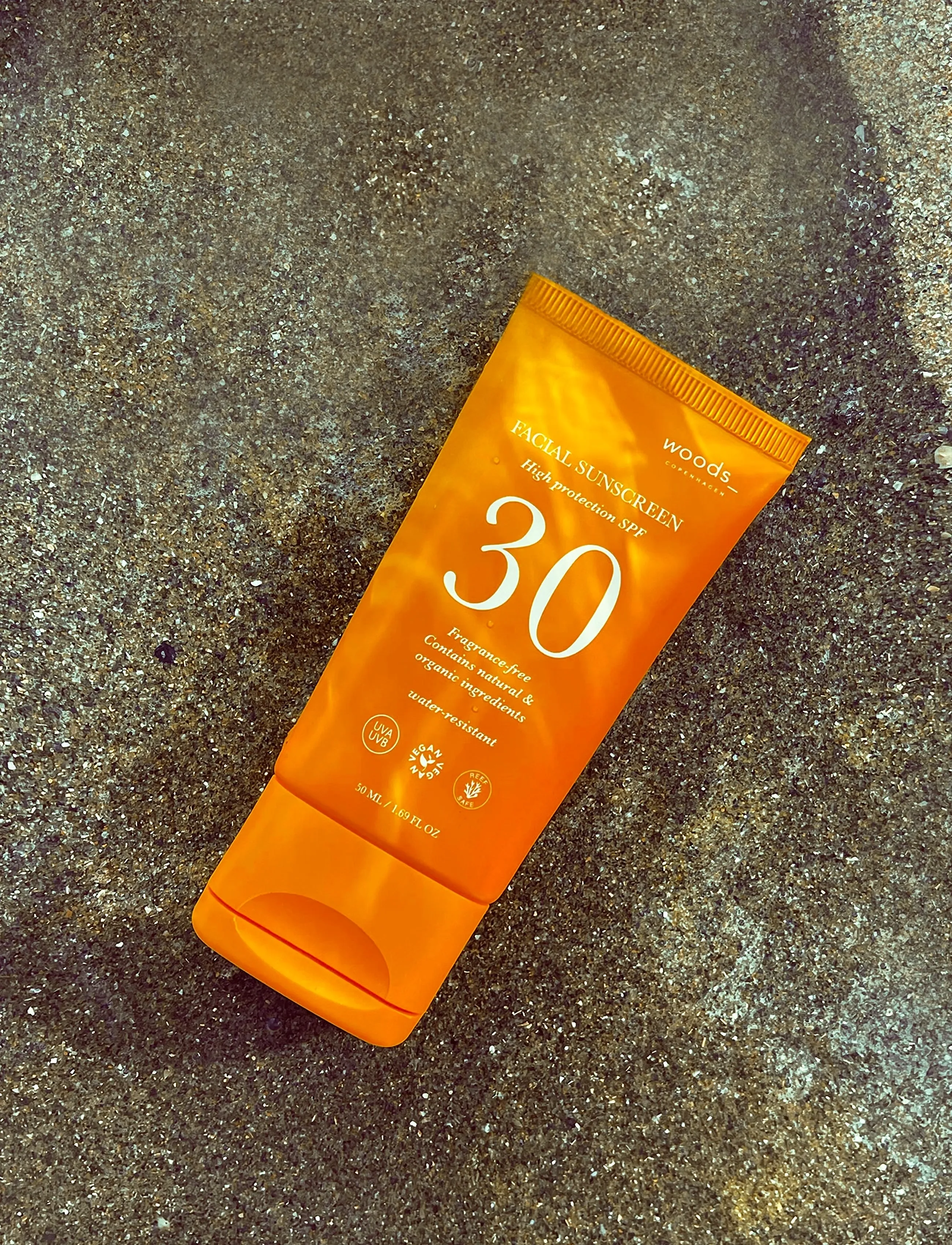 woods_ copenhagen Facial Sunscreen Spf30, 50 ml, Nude, Solpleje > Ansigt, Dame