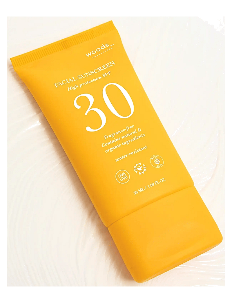 woods_ copenhagen - Facial Sunscreen SPF30 - til ansigtet - 1017 - clear - 2