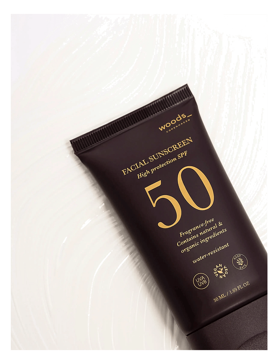 woods_ copenhagen - Facial Sunscreen SPF50 - 1017 - clear - 2