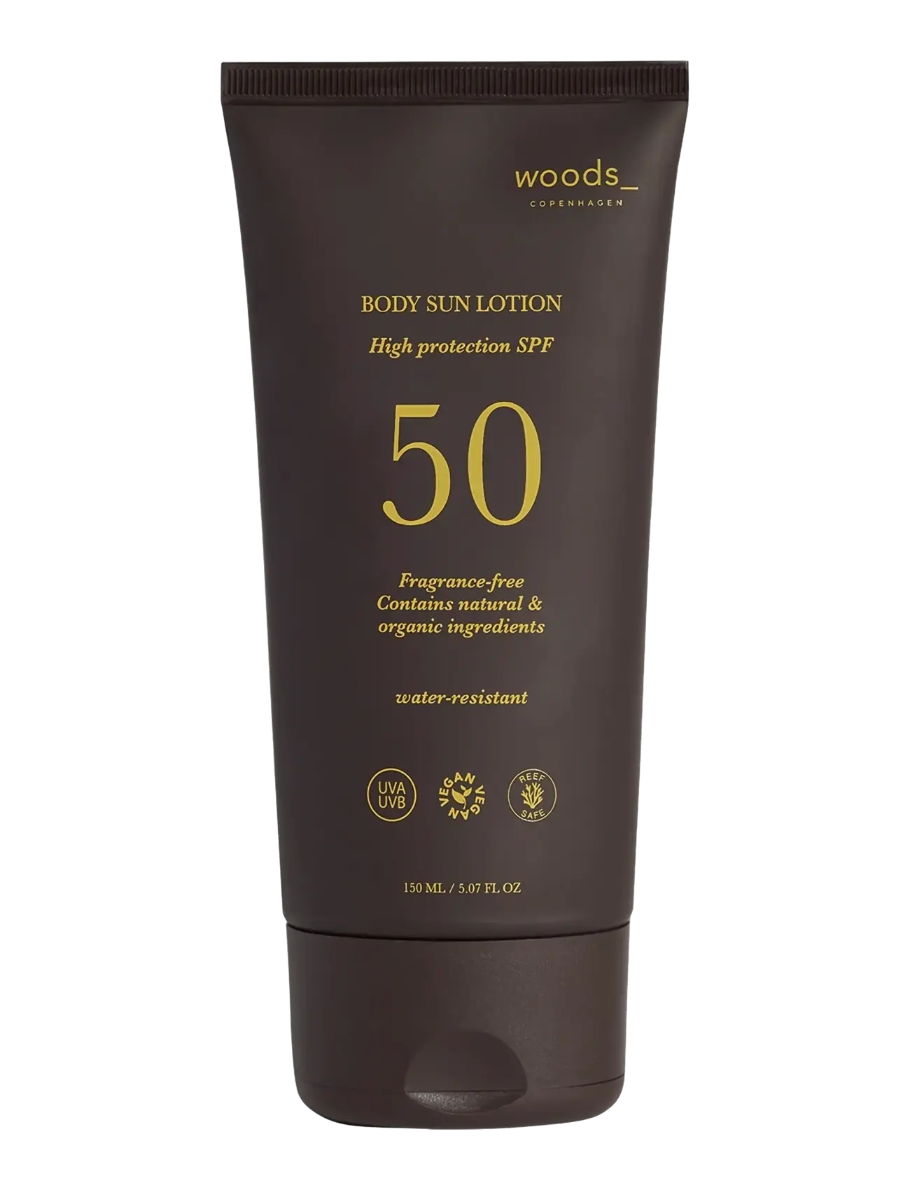 woods_ copenhagen Body Sun Lotion SPF50 - Sólarvörur - 1017 - CLEAR / clear