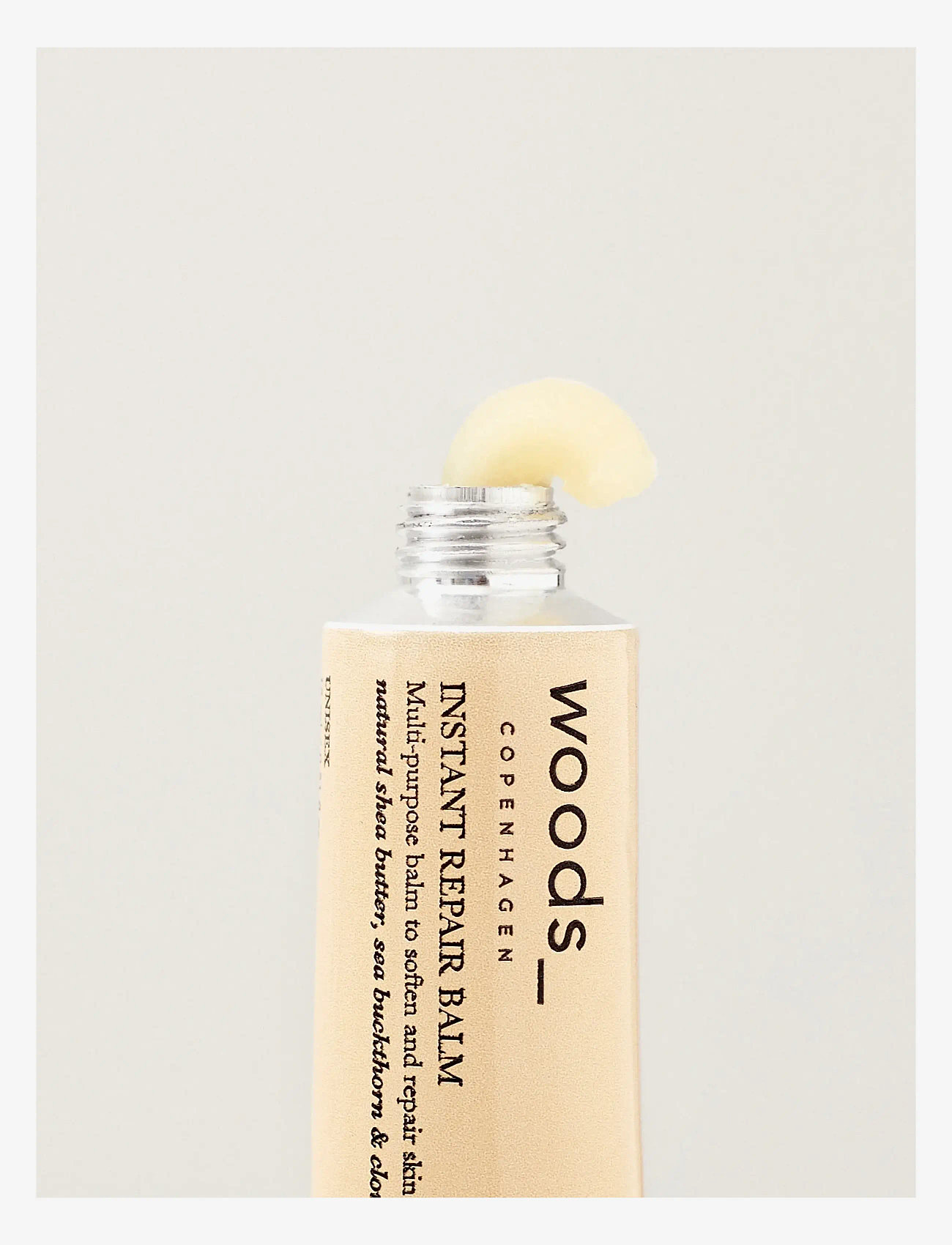 woods_ copenhagen - Instant Repair Balm - huulirasvat - 1017 - clear - 2