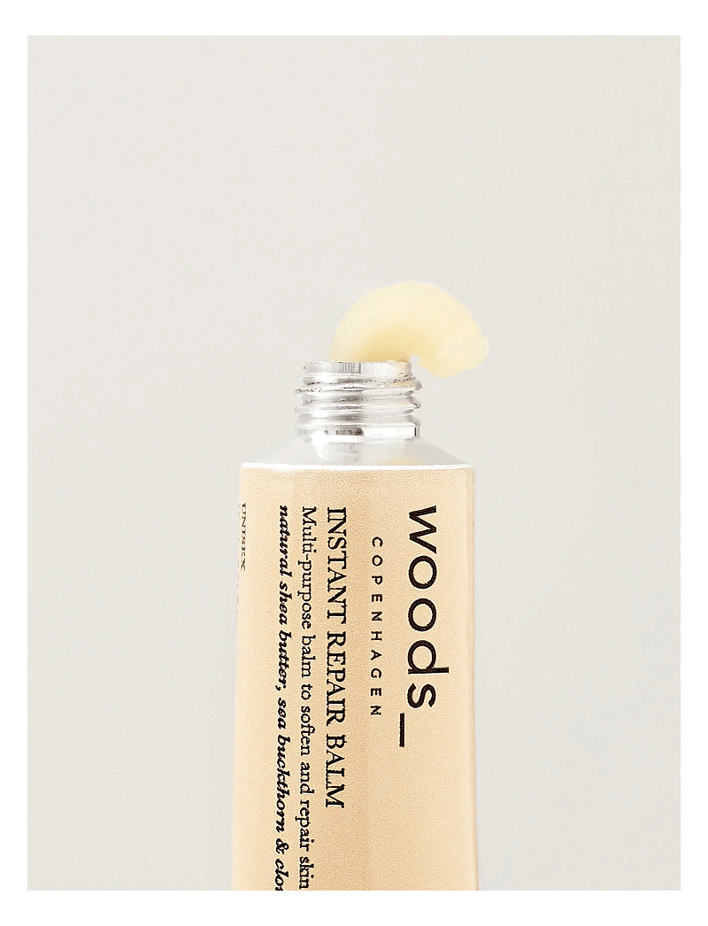 woods_ copenhagen - Instant Repair Balm - huulirasvat - 1017 - clear - 2