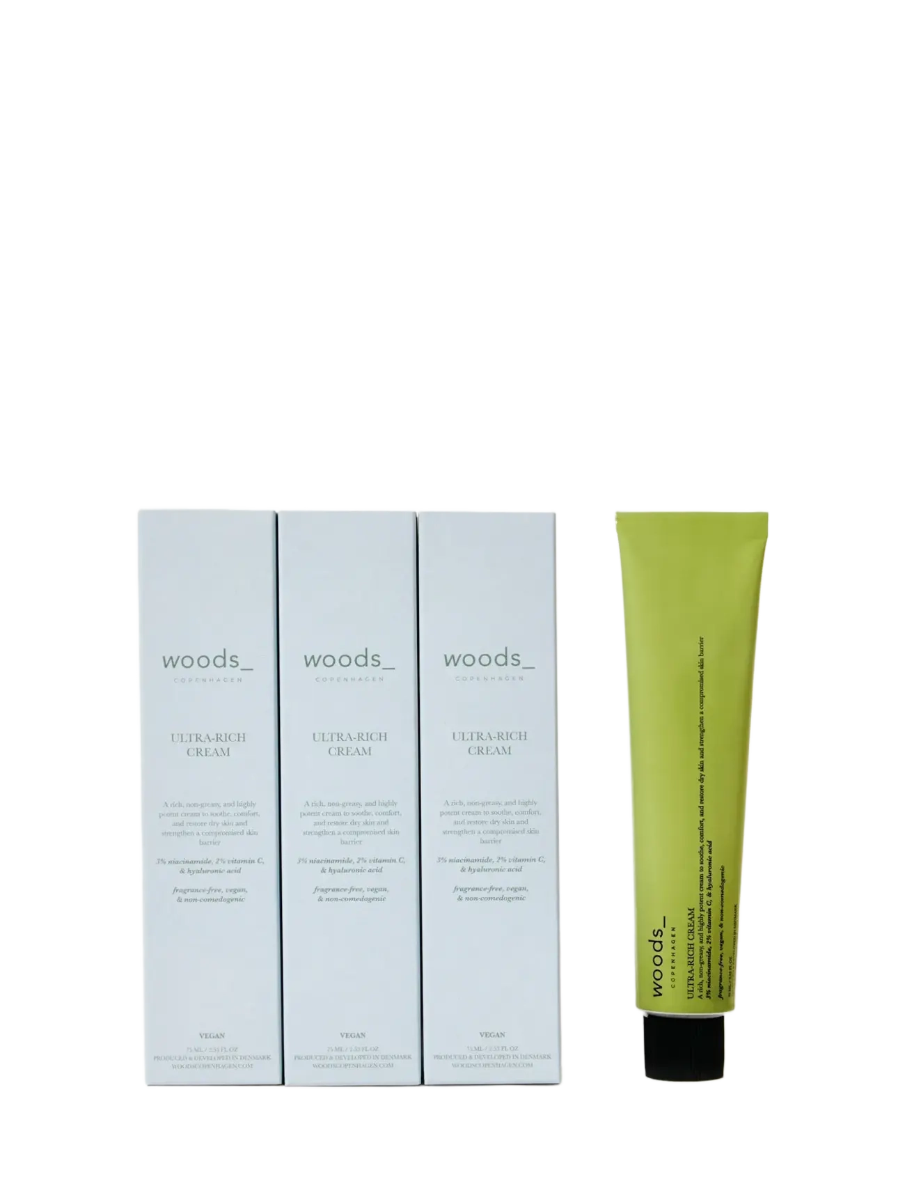 woods_ copenhagen - Ultra-Rich Cream - gåvoset - 1017 - clear - 3