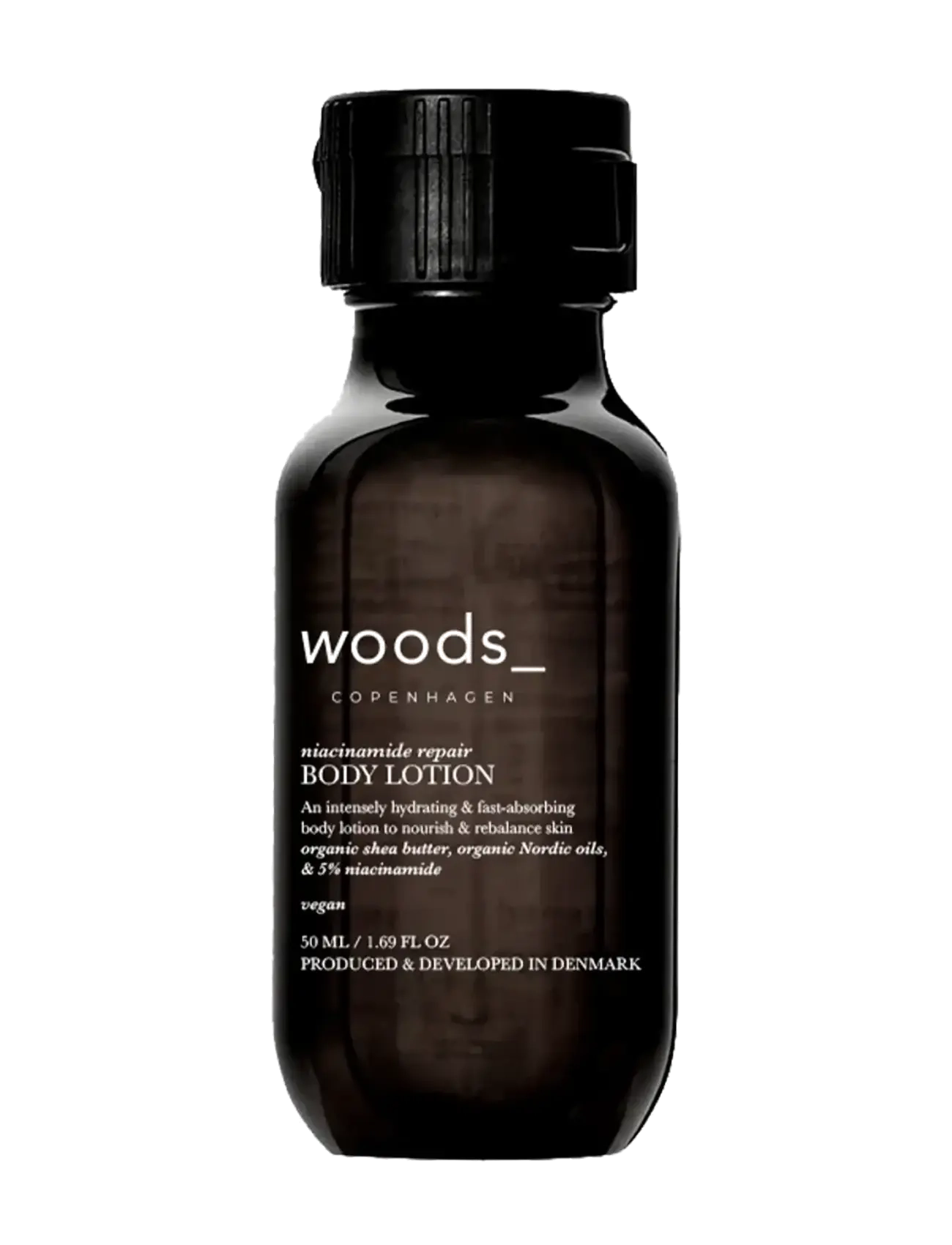 woods_ copenhagen Niacinamide Repair Body Lotion - Nyheter - 1017 - CLEAR / black