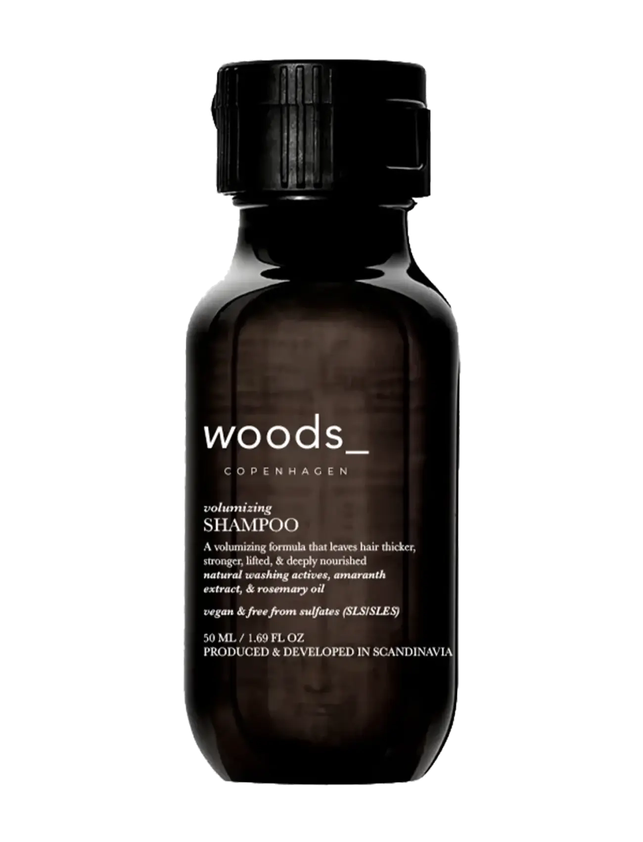 woods_ copenhagen Volumizing Shampoo - Hår - 1017 - CLEAR / black