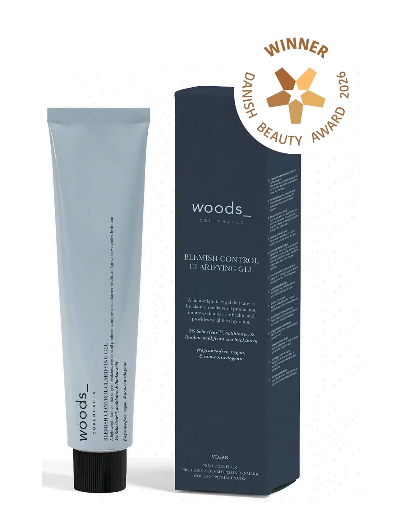 woods_ copenhagen - Blemish Control Clarifying Gel - natcremer - 1017 - clear - 2