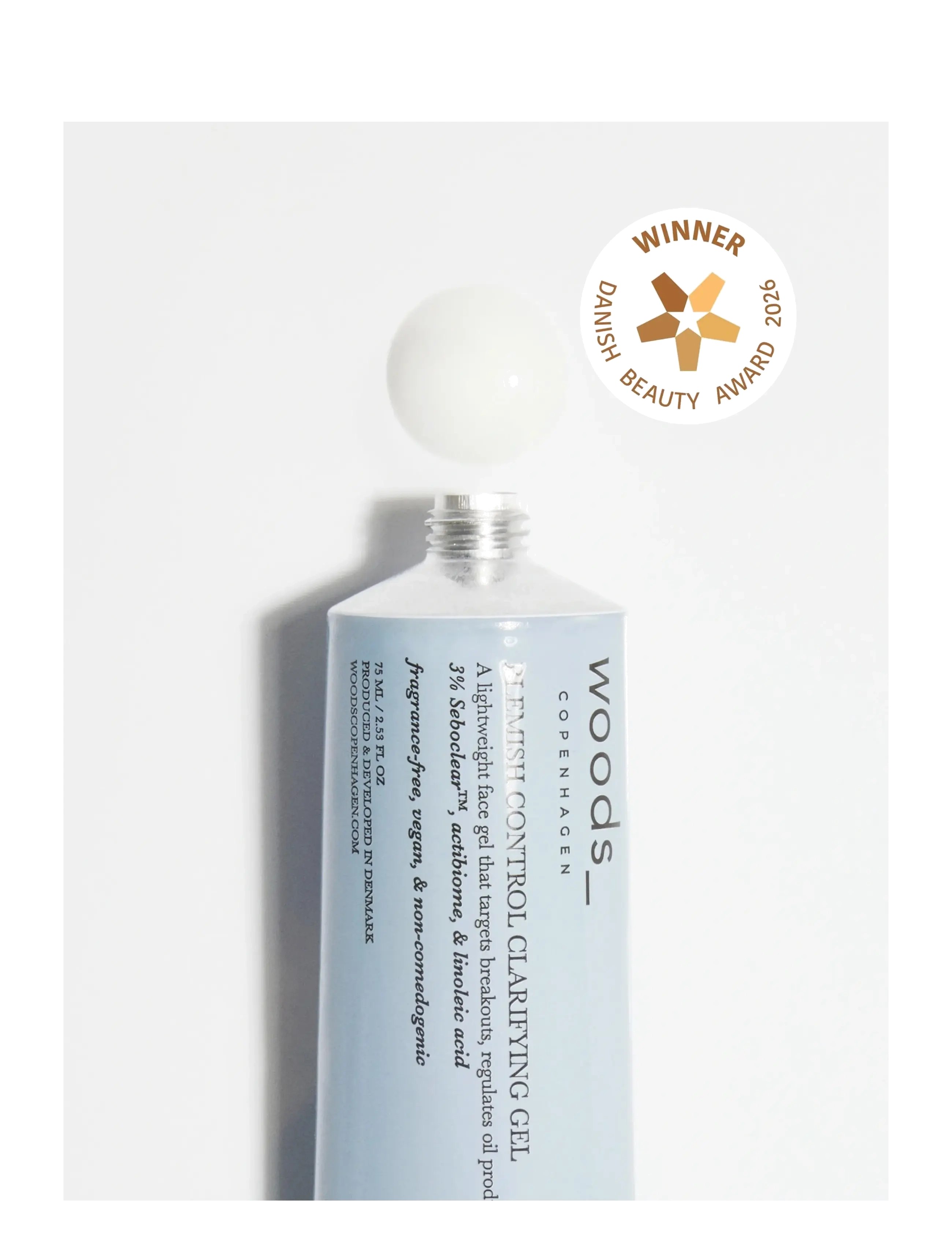 woods_ copenhagen - Blemish Control Clarifying Gel - natcremer - 1017 - clear - 3