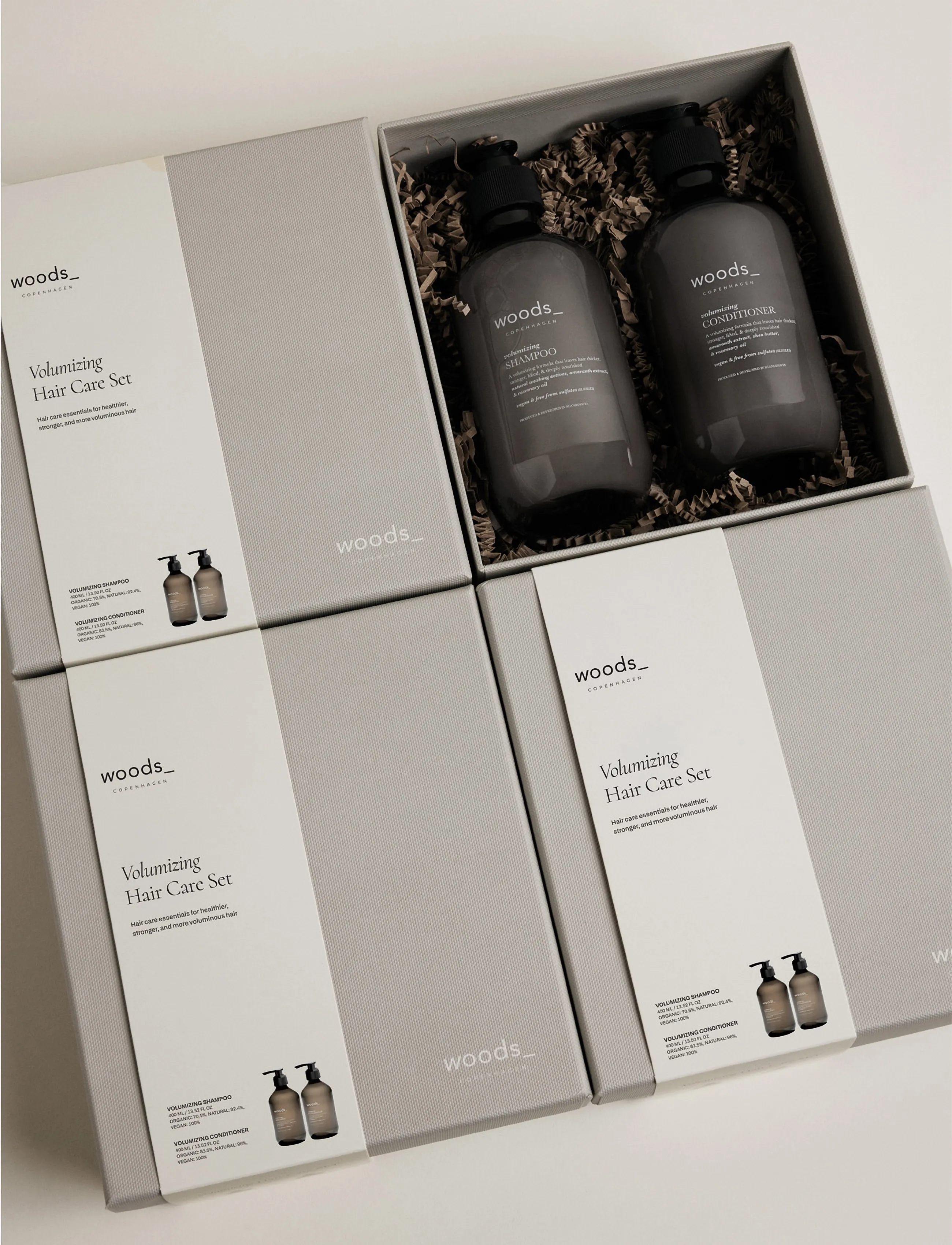 woods_ copenhagen - Volumizing Hair Care Set - multi-colored - 0