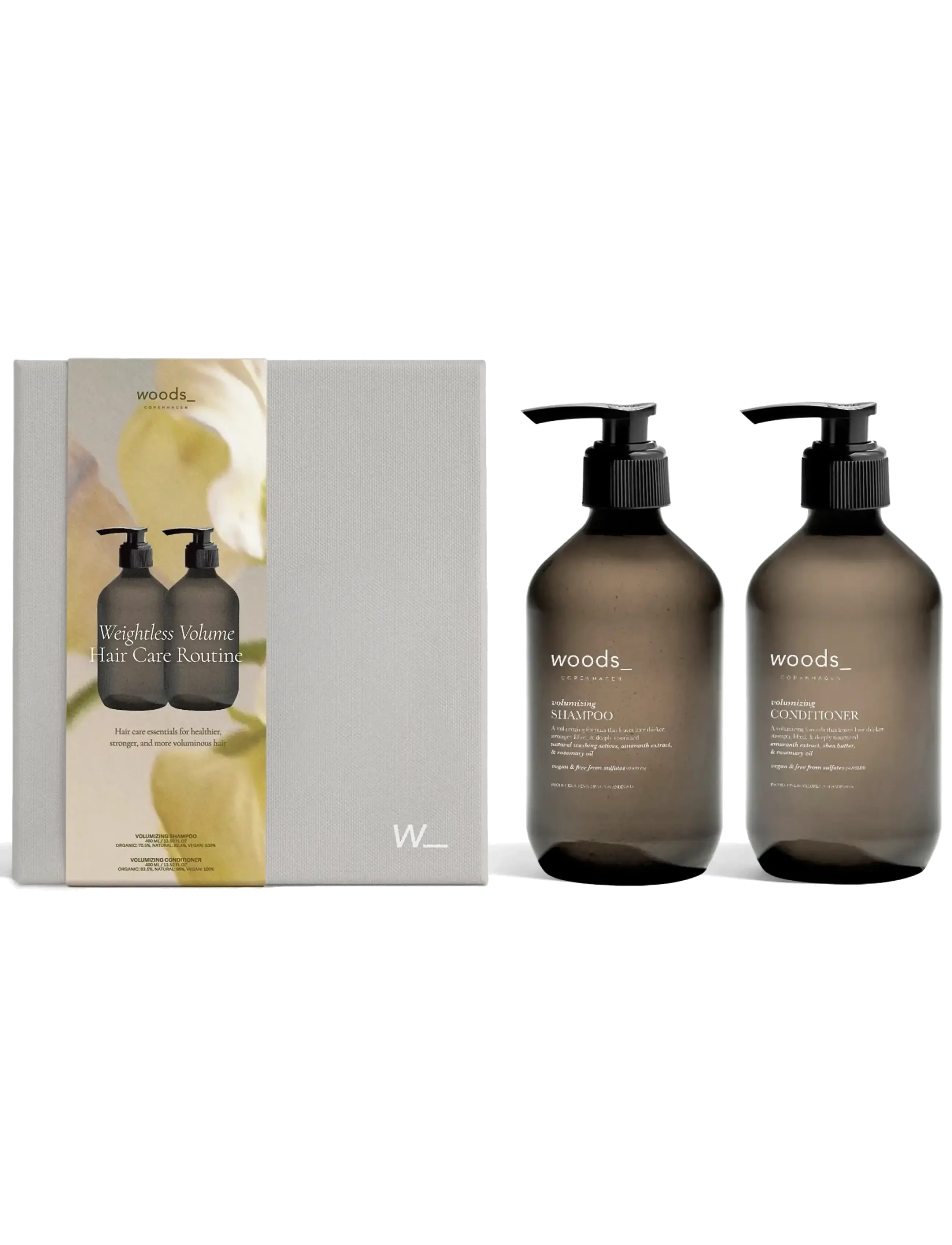 woods_ copenhagen Weightless Volume – Hair Care Routine - Gift sets - 1017 - CLEAR / clear
