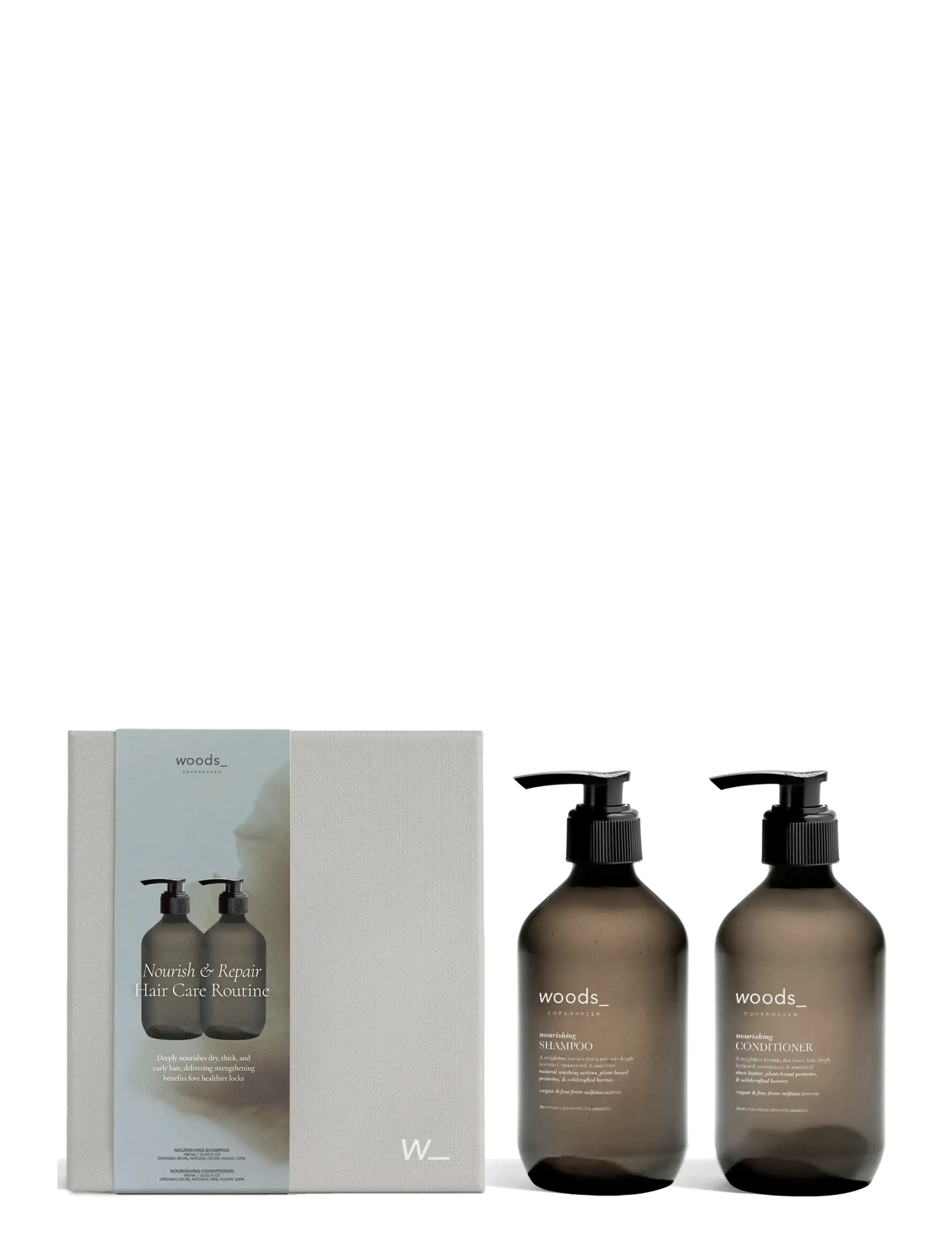 woods_ copenhagen Nourish & Repair - Hair Care Routine - Gift sets - 1017 - CLEAR / clear