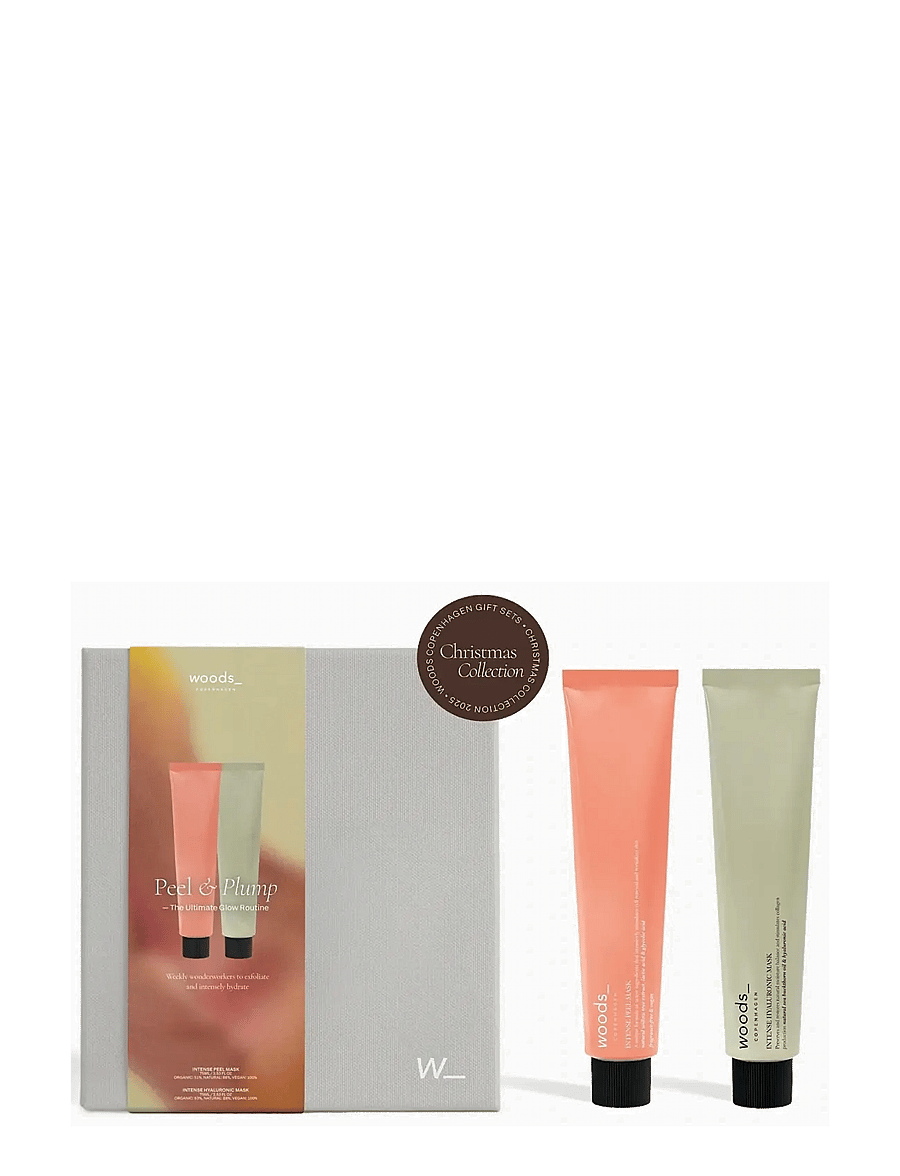 woods_ copenhagen - Peel & Plump -The Ultimate Glow Routine - gåvoset - 1017 - clear - 2