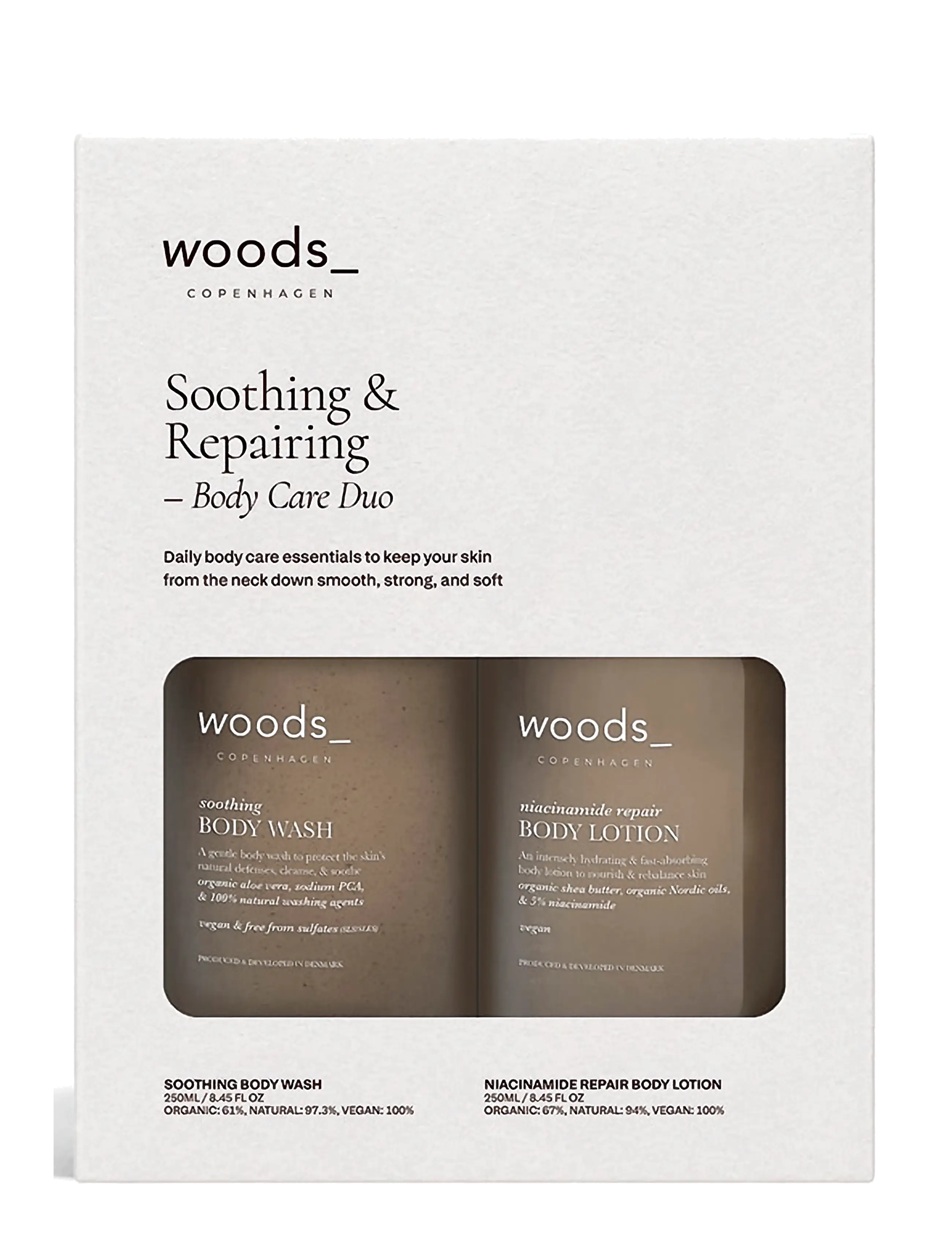 woods_ copenhagen Soothing & Repairing - Body Care Duo - Hudpleje - MULTI-COLORED / multi