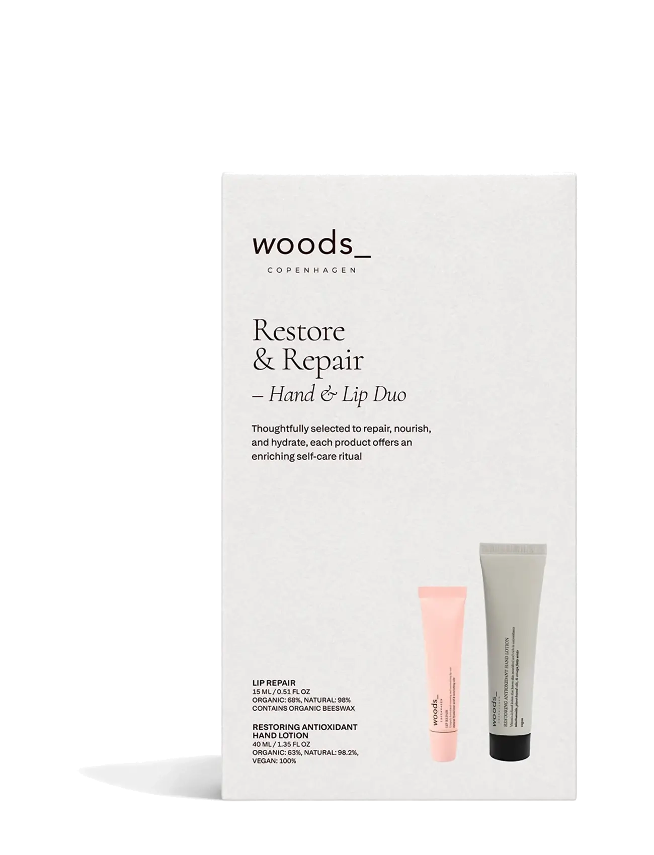 woods_ copenhagen Restore & Repair – Hand & Lip Duo - Gavesæt - MULTI-COLORED / multi