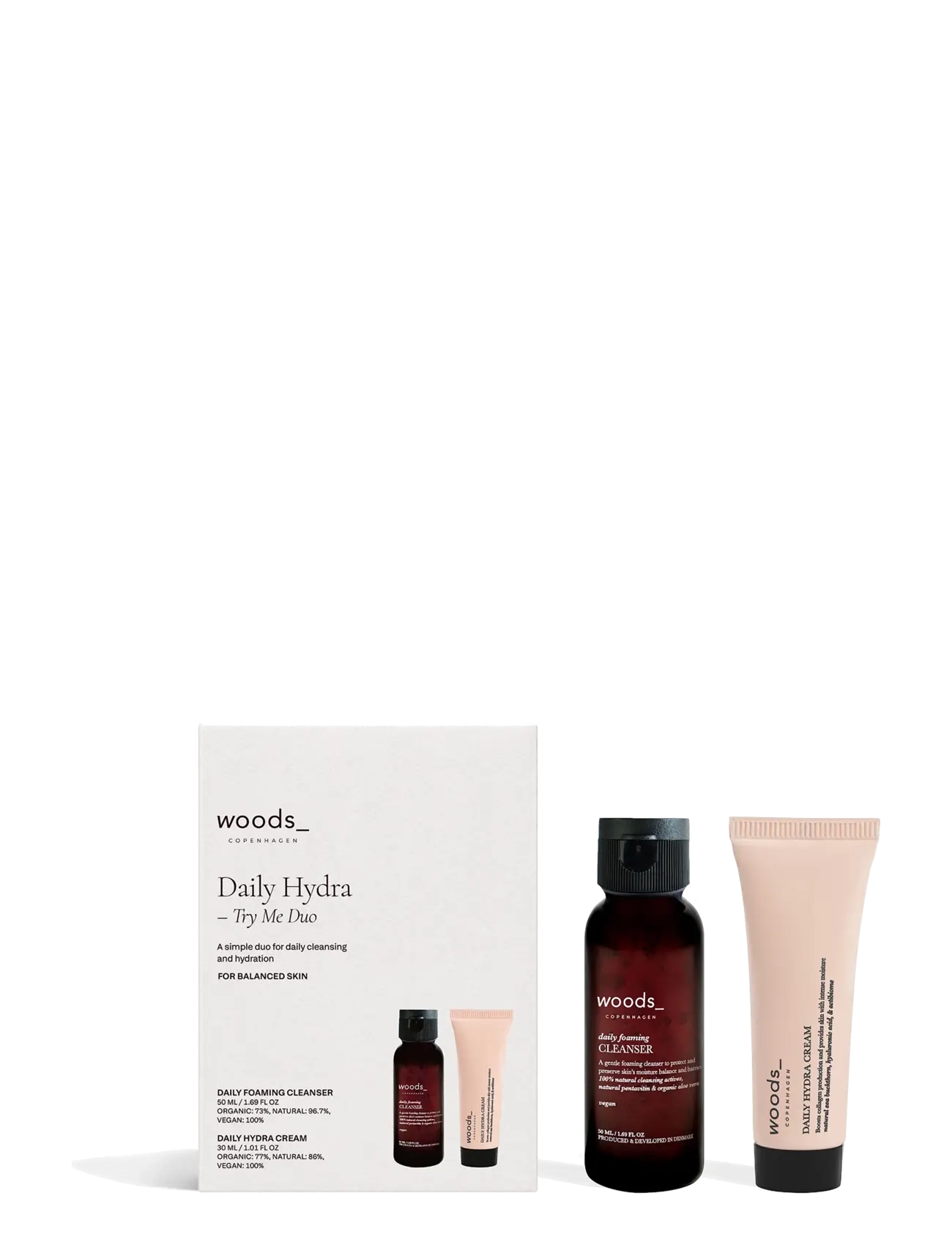 woods_ copenhagen Daily Hydra - Mini Duo - Hudpleje - MULTI-COLORED / multi